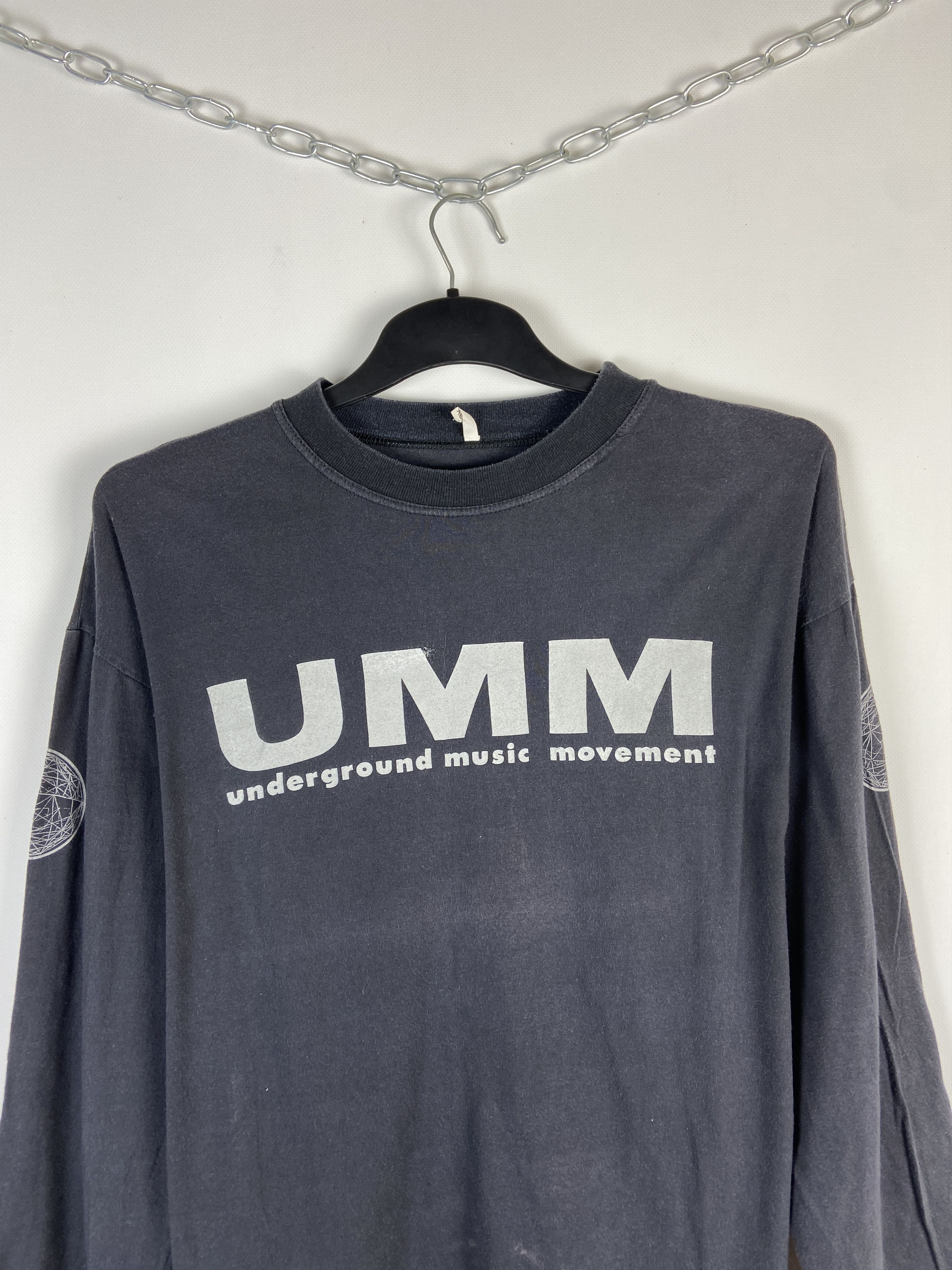 Rap Tees Vintage UMM Underground Music Movement Promo Tee Shirt DJ Size US XL / EU 56 / 4 - 4 Thumbnail
