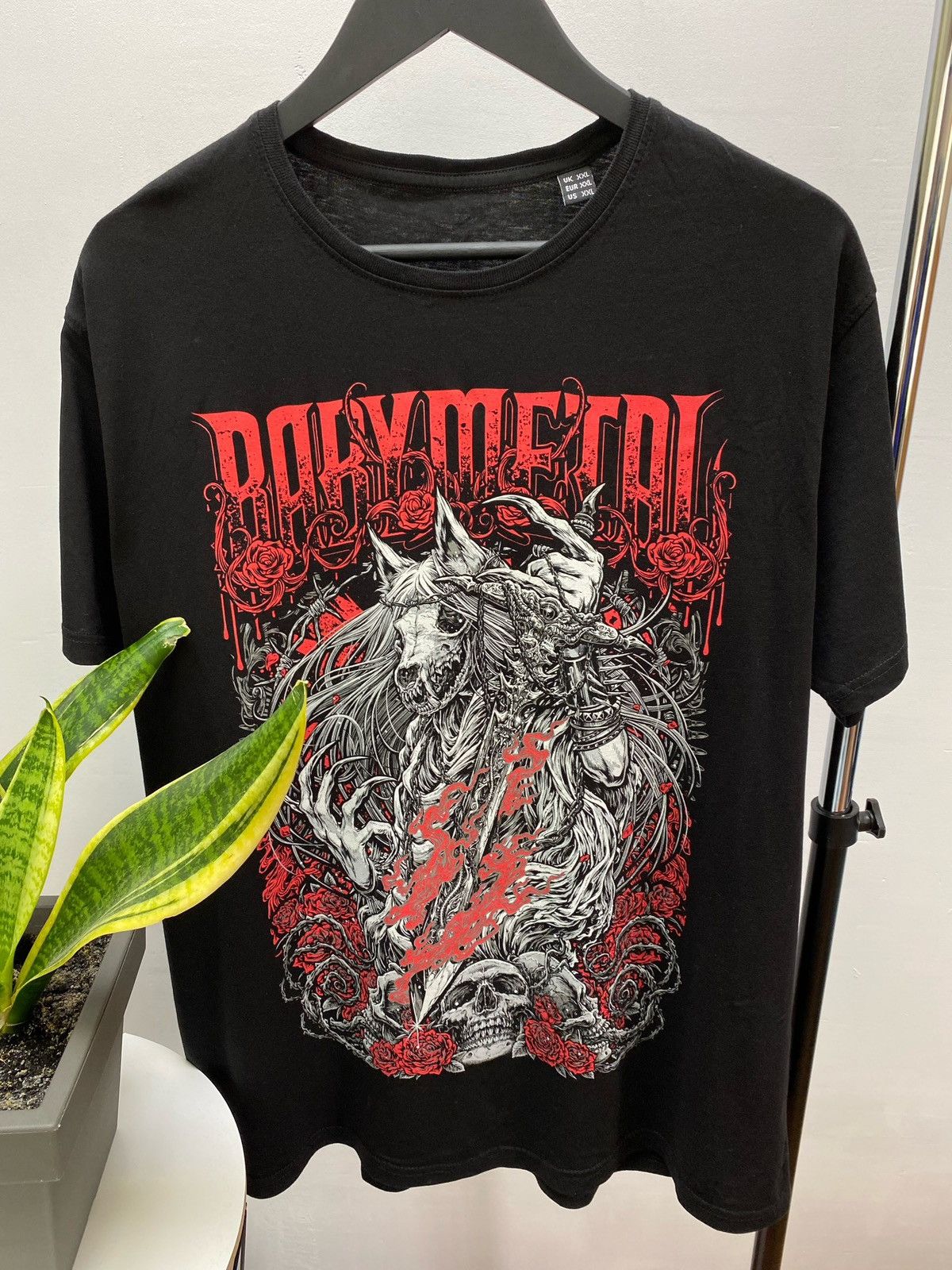 Band Tees Baby Metal Japanese Heavy Metal Band Galaxy Rare T Shirt Size US XXL / EU 58 / 5 - 4 Thumbnail