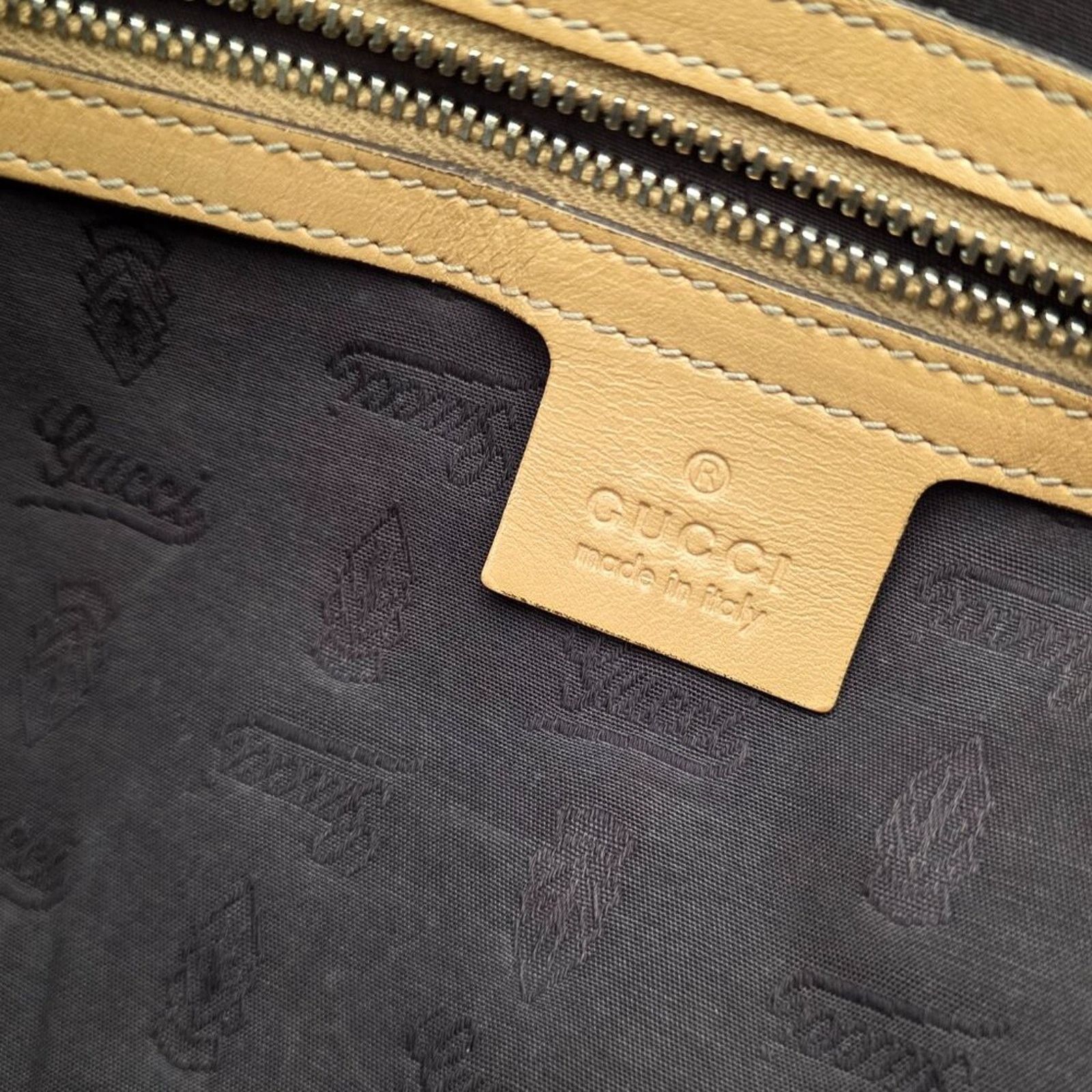Gucci Gucci GG Sherry Line Tote Canvas Large Size ONE SIZE - 10 Thumbnail