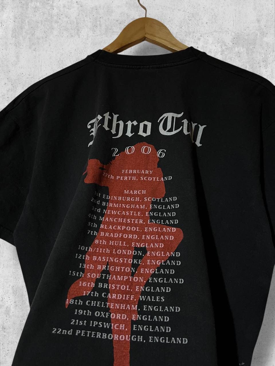 Vintage Jethro Tull tour 2006 vintage rock band tee t shirt metal Size US L / EU 52-54 / 3 - 6 Thumbnail