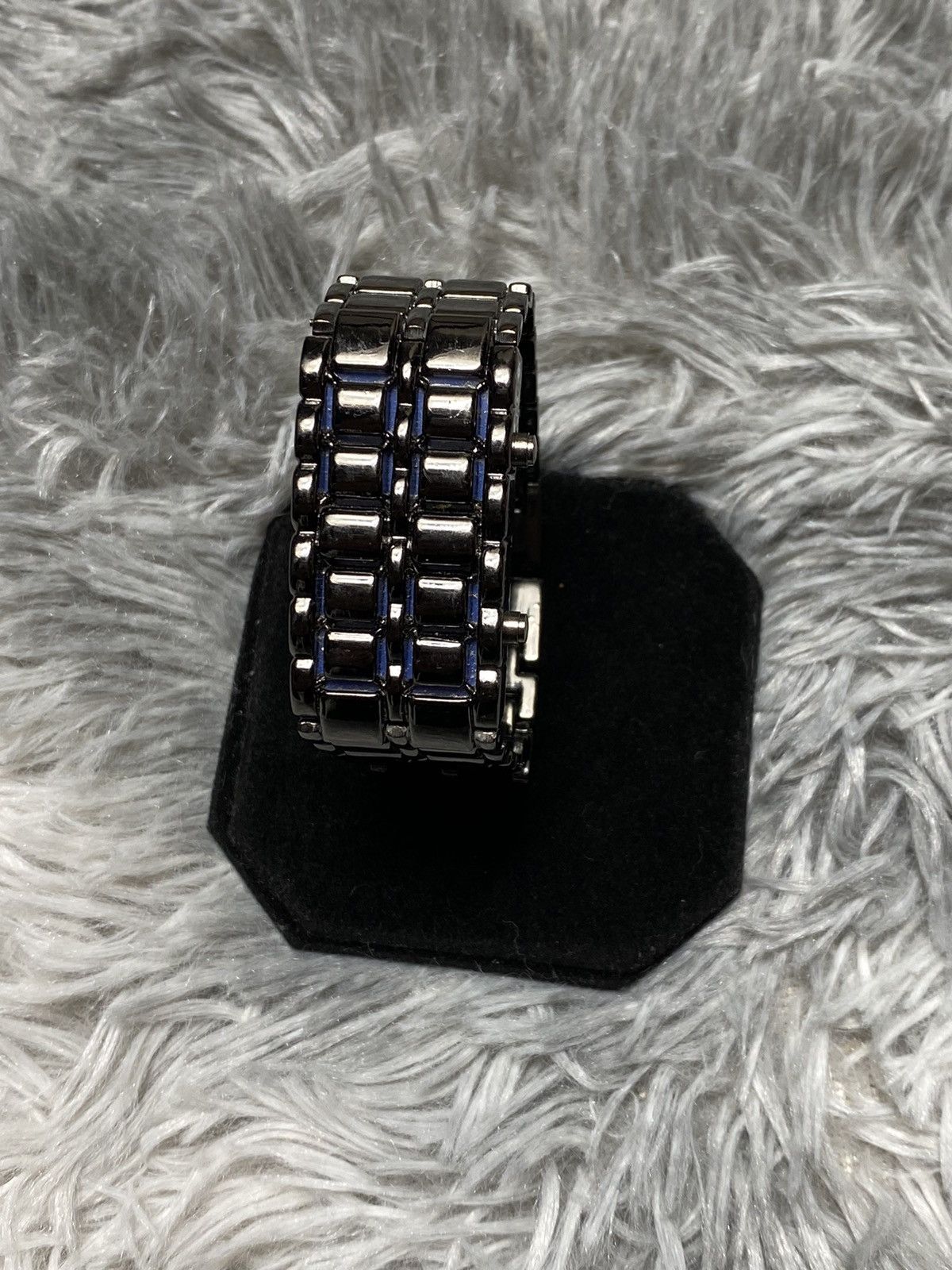 Jewelry Futuristic Black LED Watch - Japanese Brand Size ONE SIZE - 6 Thumbnail