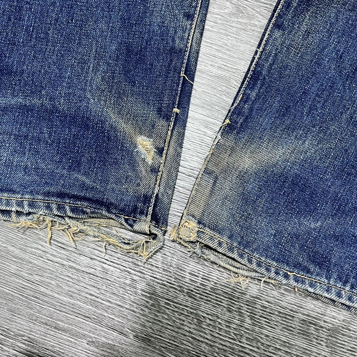 HOLLYWOOD RANCH MARKET 90s Iron H.K Market Selvedge Denim Pant Size US 31 - 4 Thumbnail