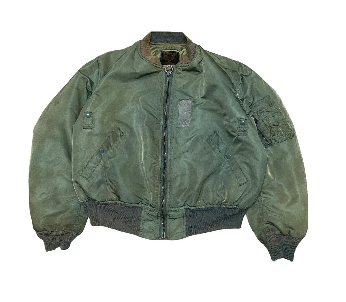 Alpha Industries Vintage MA-1 Alpha industries flying bomber jacket Size US L / EU 52-54 / 3 - 5 Thumbnail