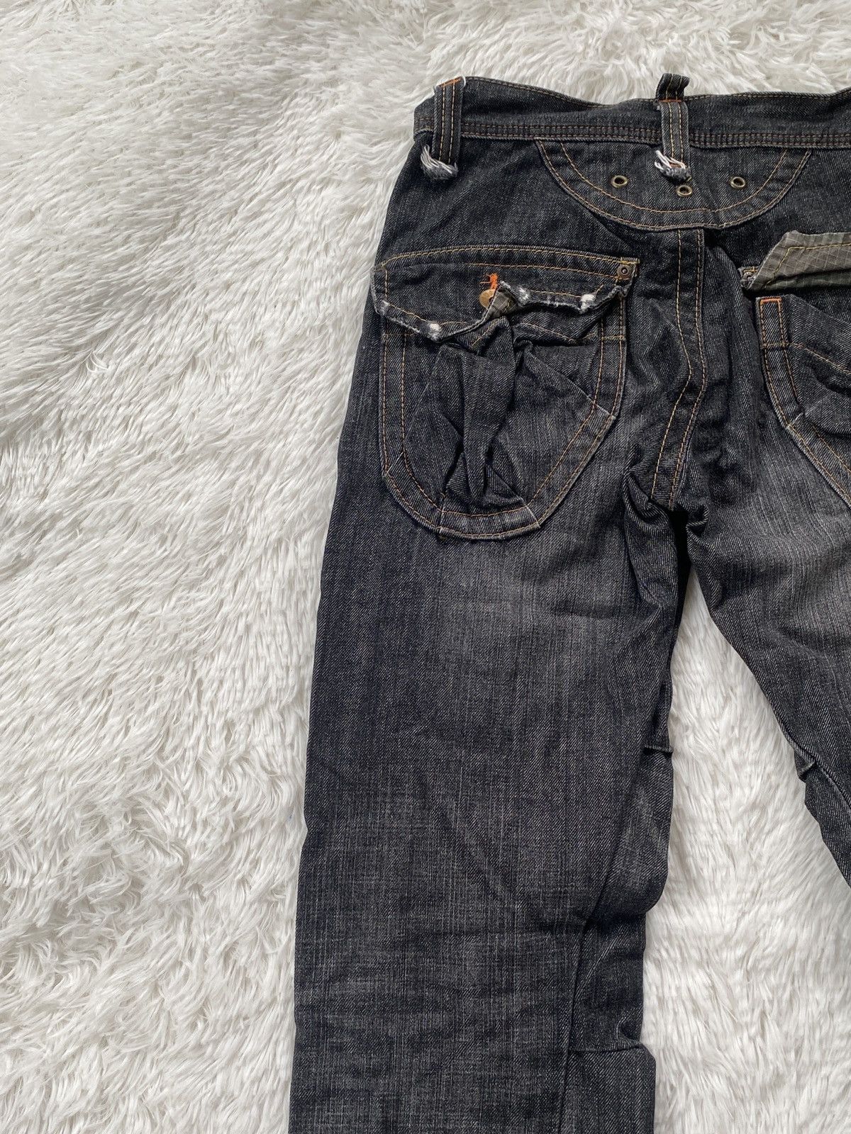 Edwin RARE💥 Stonewash vintage Edwin 505 Bushpant jeans BOOTCUT Size US 29 - 14 Thumbnail