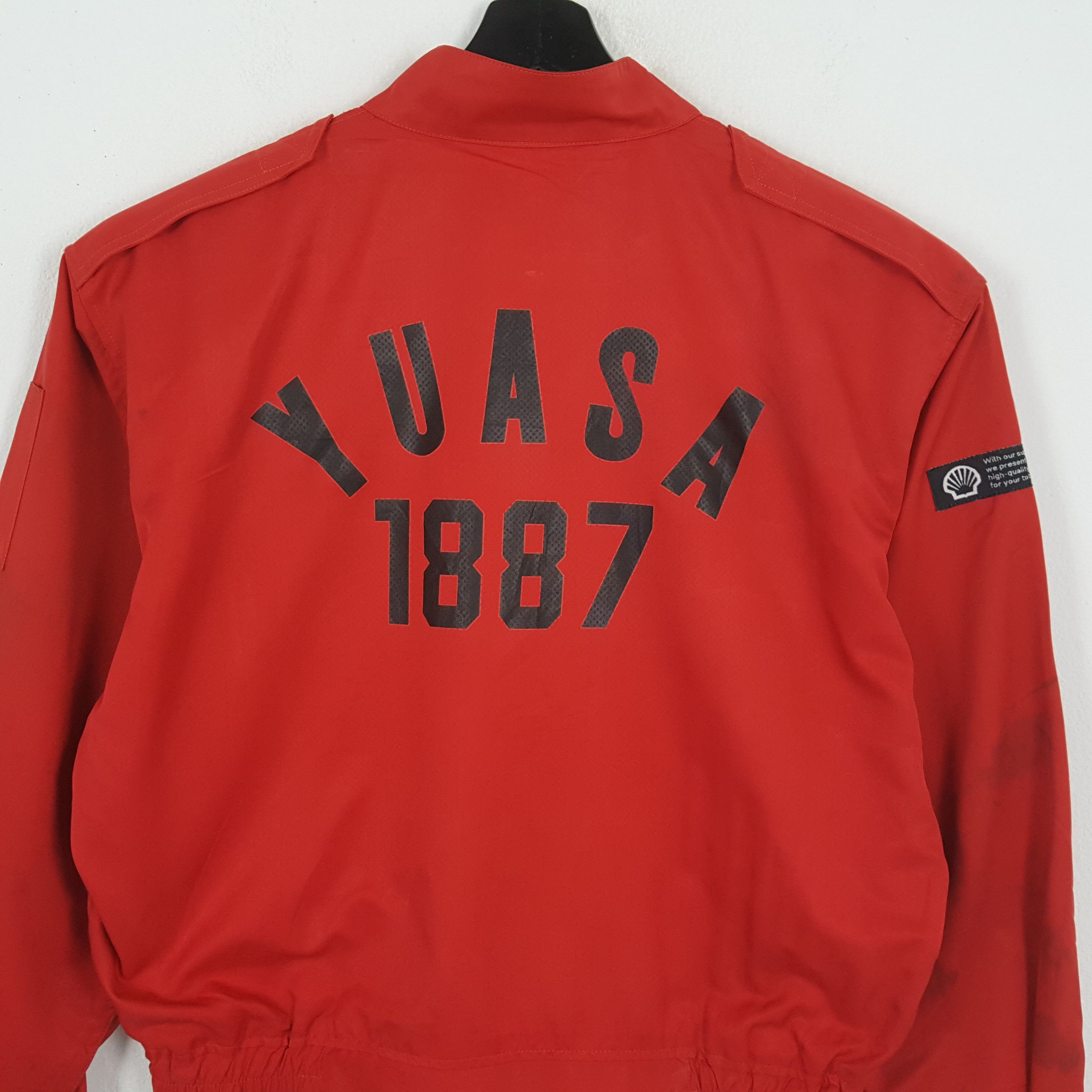 Ferrari × Vintage SHELL FORMULA 1 F1 Racing Style Jacket Size US L / EU 52-54 / 3 - 4 Thumbnail