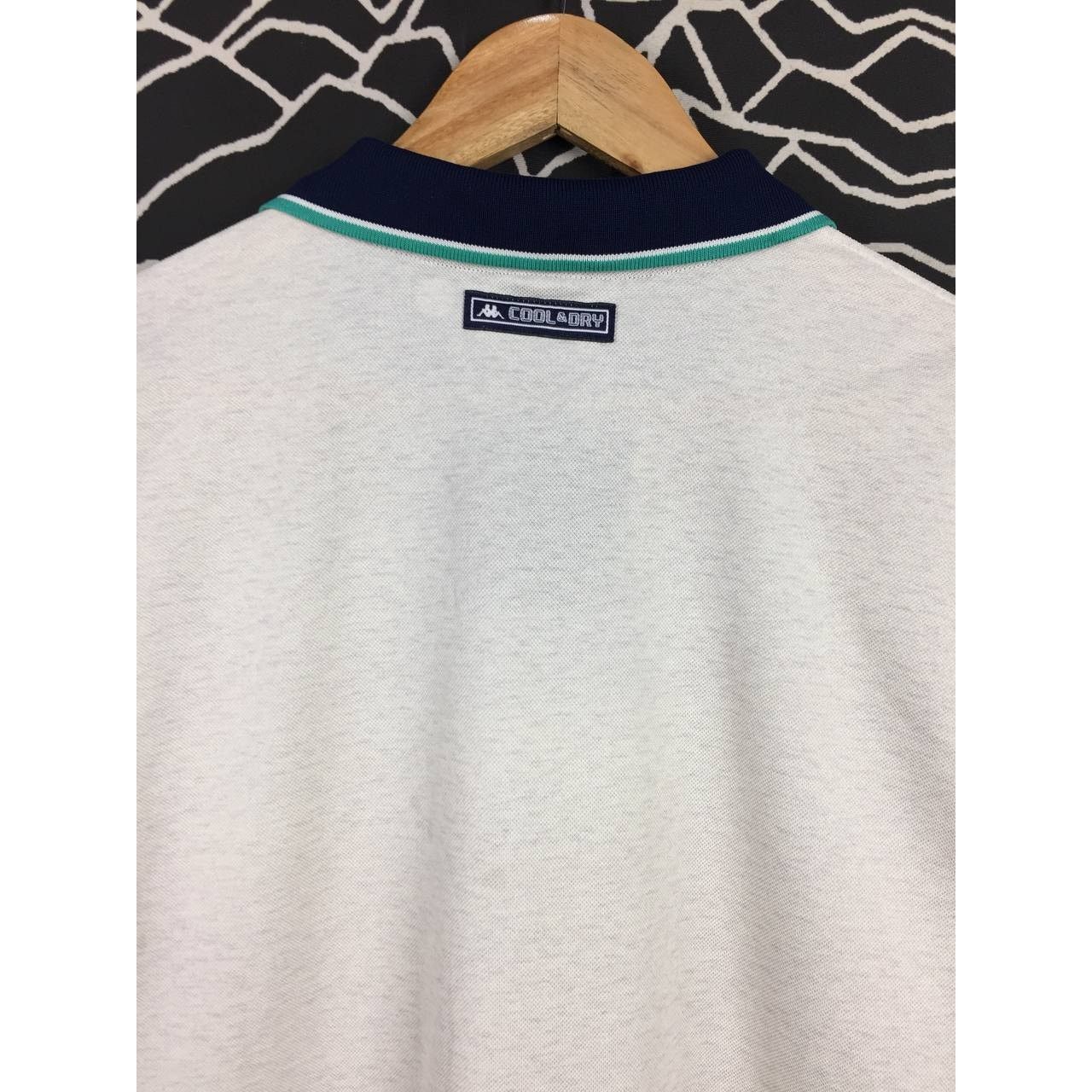 Kappa × Vintage Vtg Kappa Made In Japan Like No Other Cool & Dry Polo Tee Size US L / EU 52-54 / 3 - 8 Thumbnail