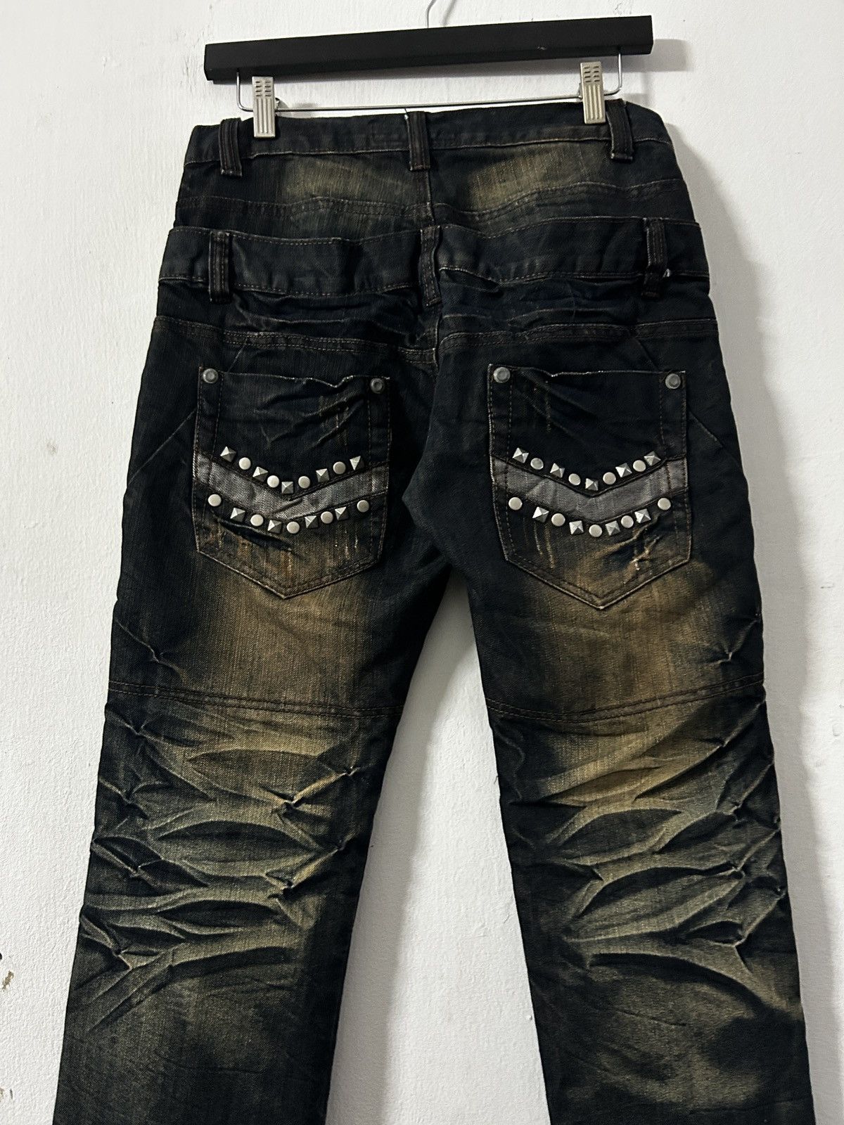 Japanese Brand 2000’s Japanese Brand sick design studded grunge punk style Size US 30 / EU 46 - 3 Thumbnail