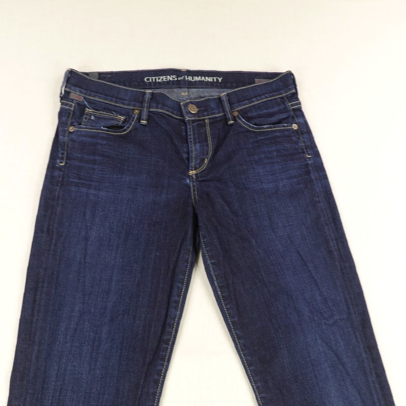 Citizens Of Humanity Citizens of Humanity Jeans Womens 28 Kelly Low Rise Bootcut Flare Denim Pants Dark Blue 2010s Modern Slim Fit Size 28" / US 6 / IT 42 - 2 Thumbnail