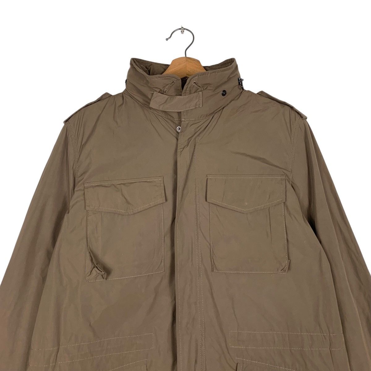 Japanese Brand LIMITED EDITION Four Pocket Brown Hunting Jacket #1396-C63 Size US M / EU 48-50 / 2 - 2 Thumbnail
