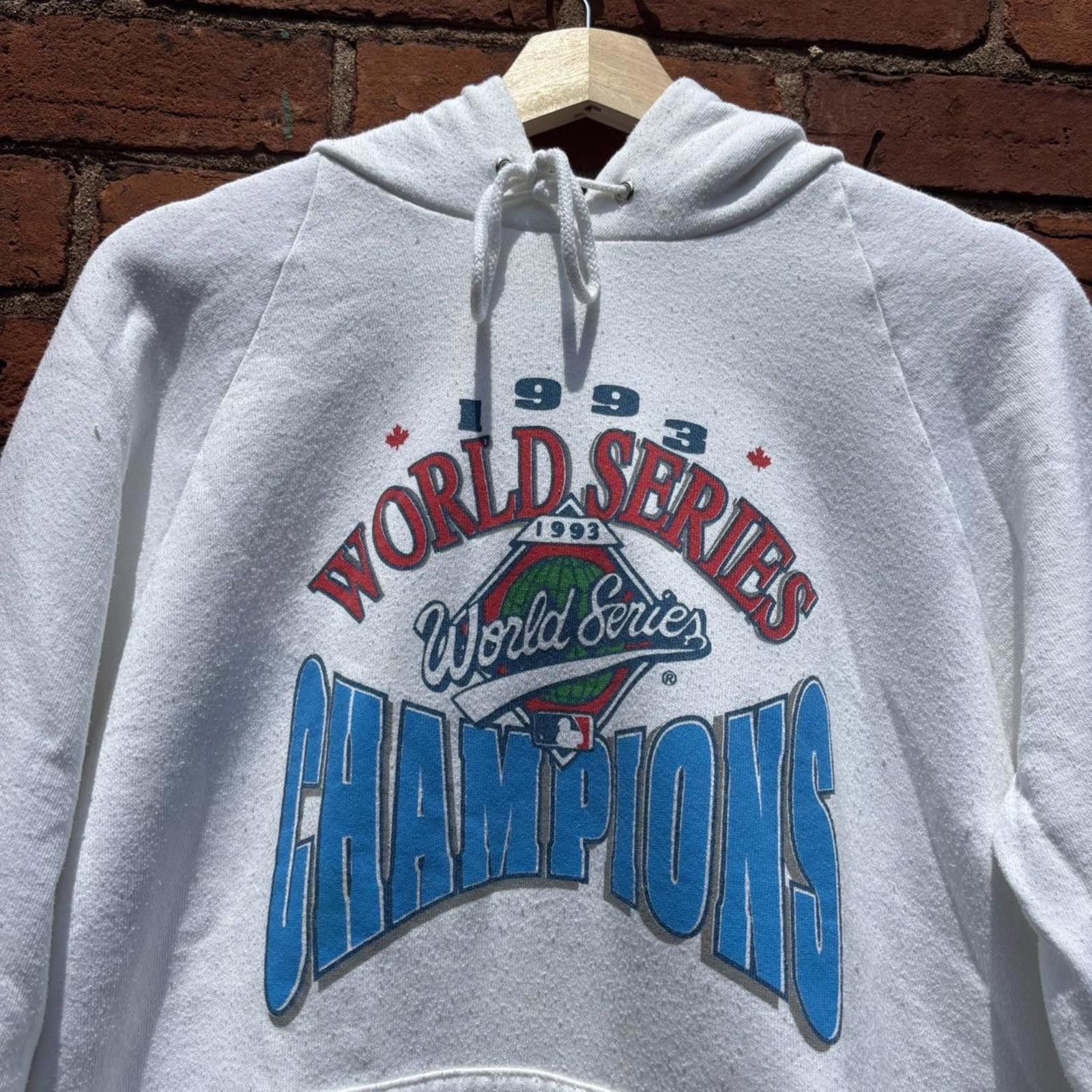 Nike Vintage toronto blue jays World Series champions hoodie 93 L Size US L / EU 52-54 / 3 - 2 Thumbnail