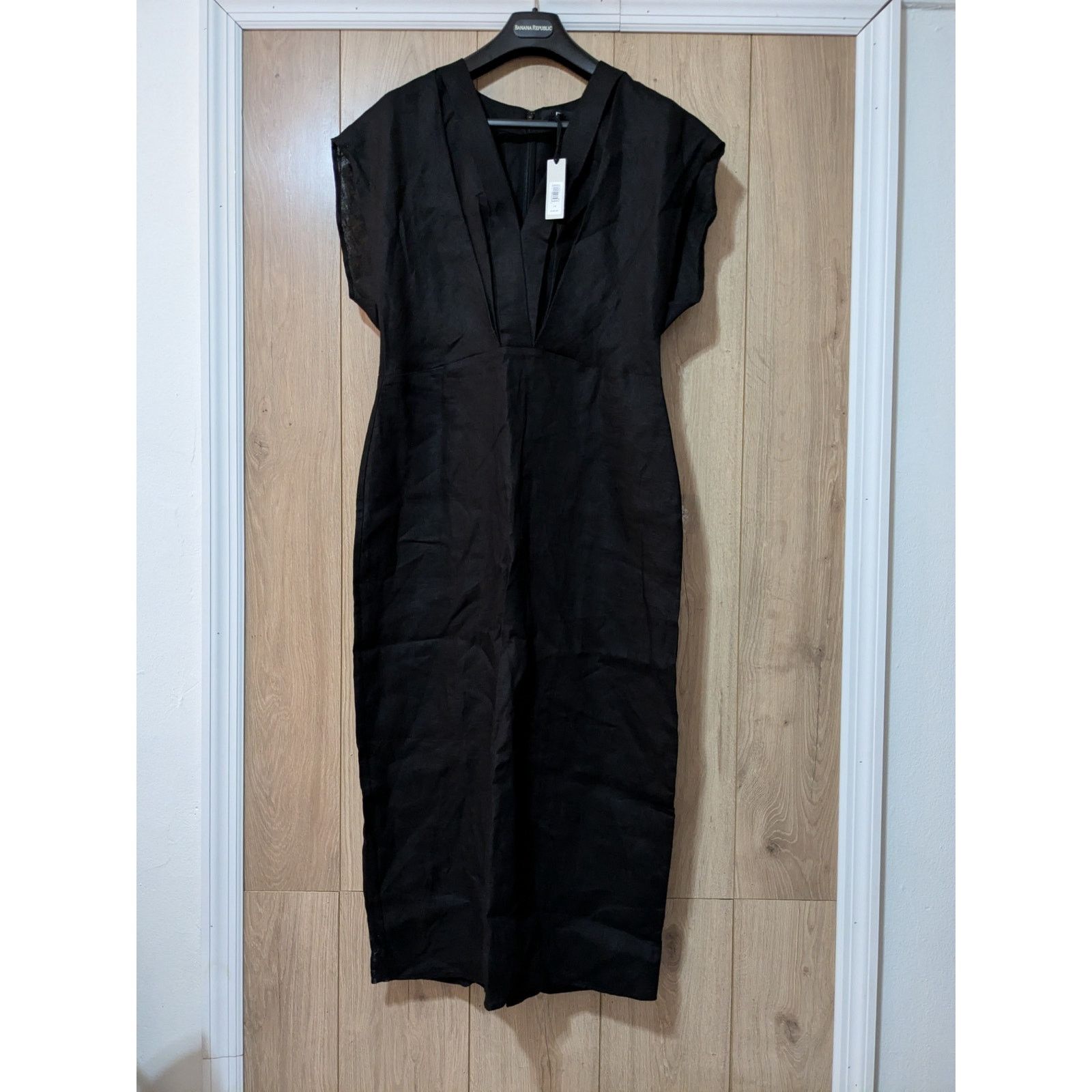 valeria midi dress Baltic Born Womens Valeria Midi Dress | Black + Gold