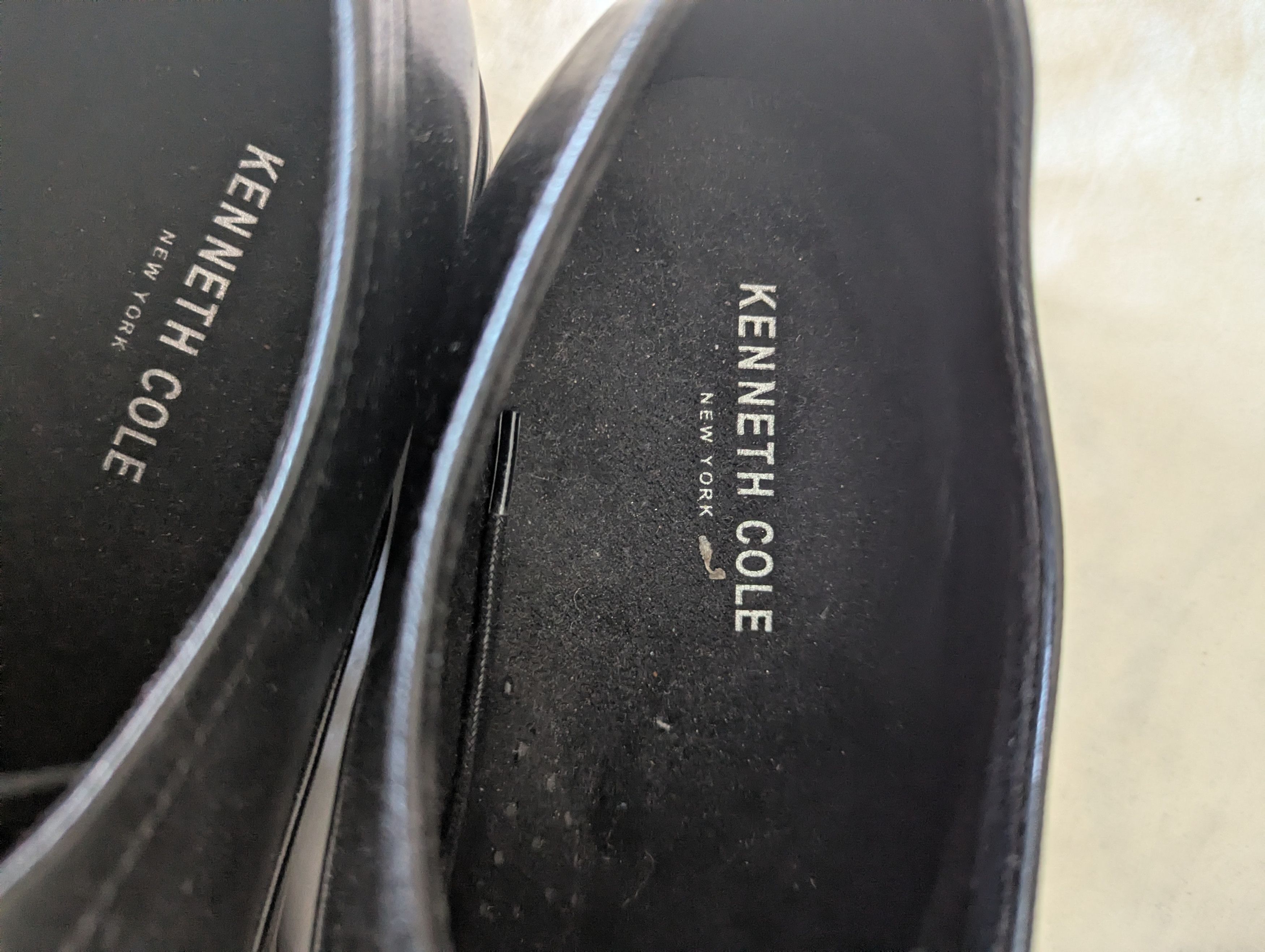 Kenneth Cole Leather New Black Shoes Size US 12 / EU 45 - 4 Thumbnail