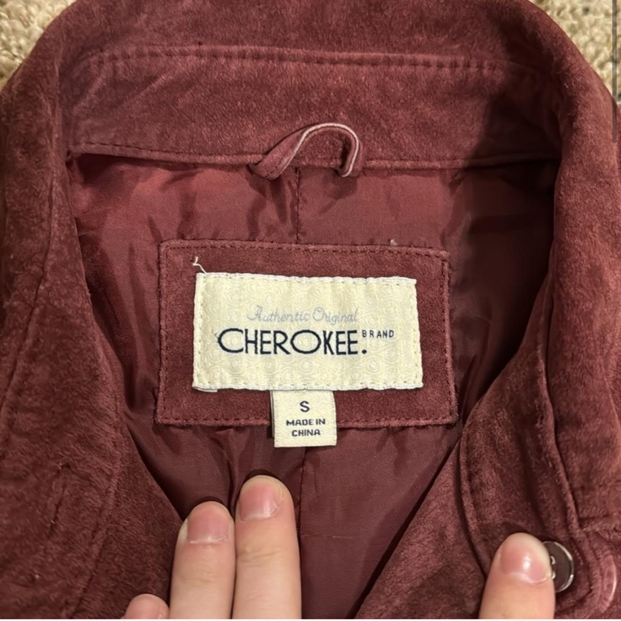 Cherokee × Vintage Y2K Cherokee Leather Button Down Jacket Size S / US 4 / IT 40 - 3 Thumbnail