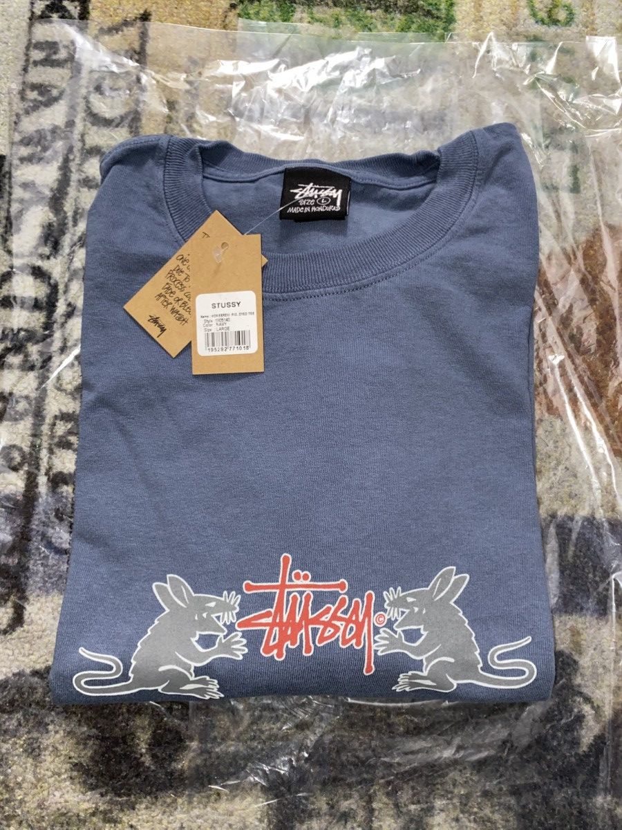 【STUSSY】25ss HOMEBREW TEE PIGMENT DYED Homebrew Tee Pigment Dyed in black – Stüssy