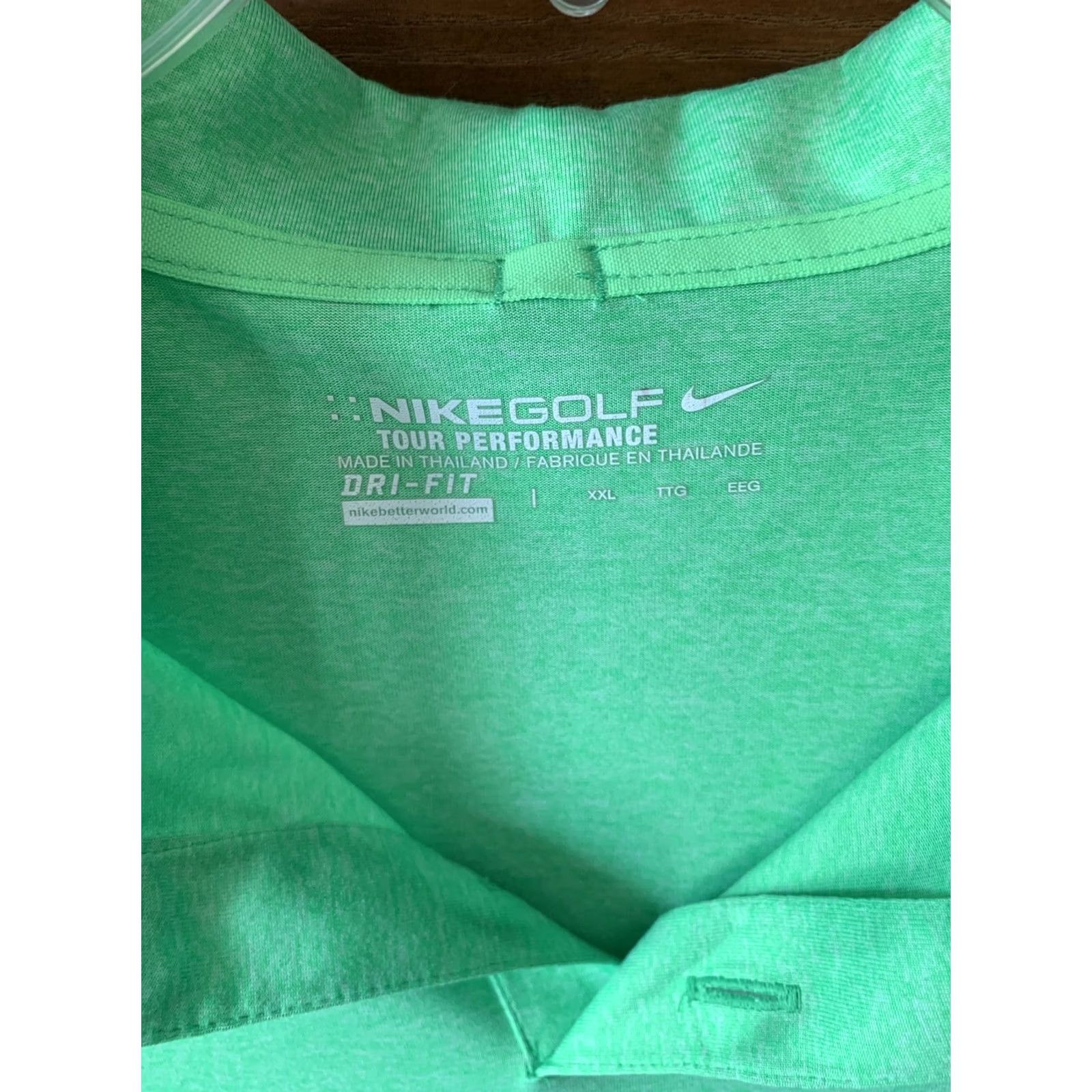 Nike Nike Golf Dri-Fit Polo Shirt Men’s 2XL Green Casual S/S XXL 608 Size US XXL / EU 58 / 5 - 2 Thumbnail