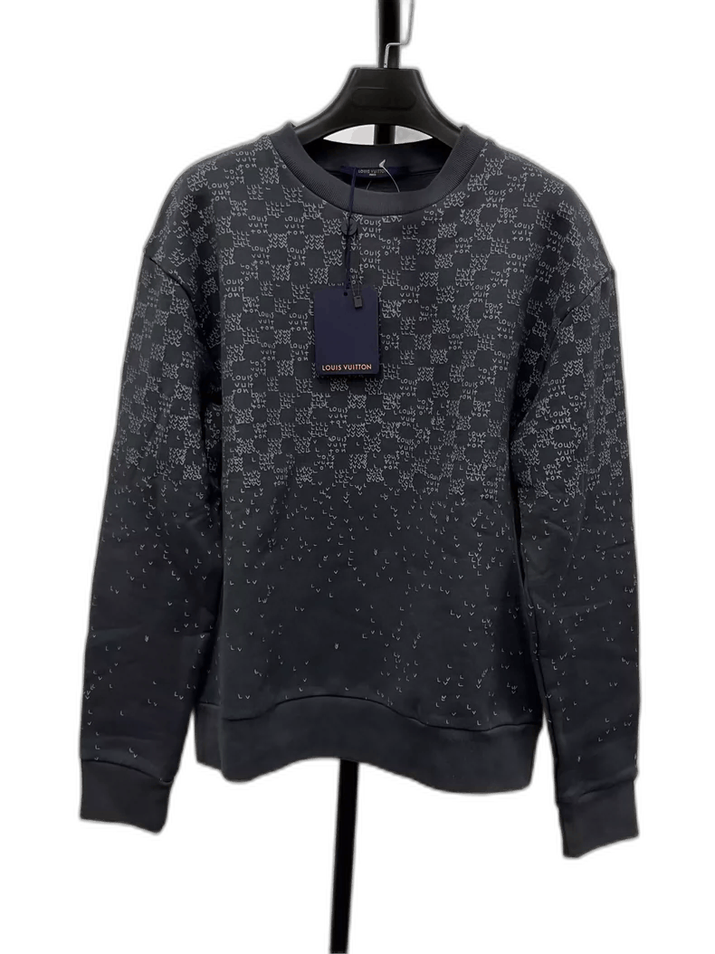 Louis Vuitton Louis Vuitton Gray Long Sleeve Sweatshirt-yf Size US S / EU 44-46 / 1 - 1 Thumbnail
