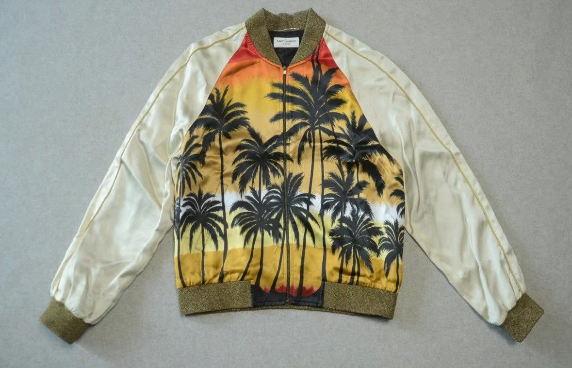 Saint Laurent Paris Saint Laurent Paris 16ss coconut tree jacket-2506 Size US M / EU 48-50 / 2 - 2 Thumbnail