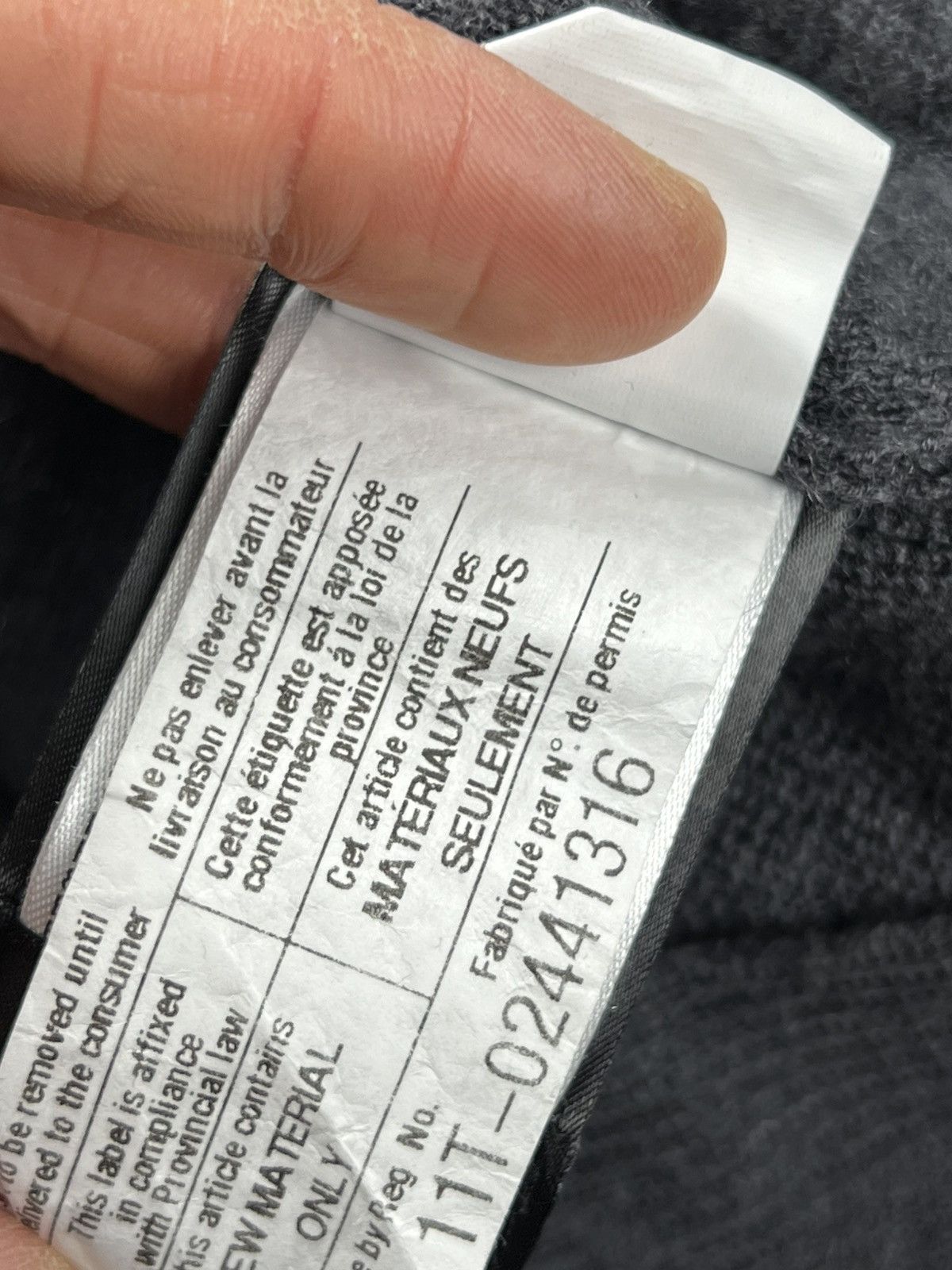 Canada Goose Canada Goose Hybridge Grey Knit Anorak Size M Size US M / EU 48-50 / 2 - 8 Thumbnail
