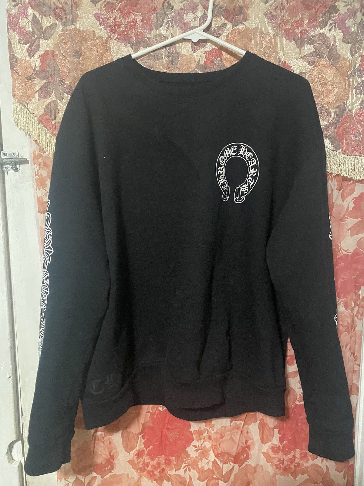 Chrome Hearts × Designer Chrome Hearts crewneck Size US M / EU 48-50 / 2 - 1 Thumbnail