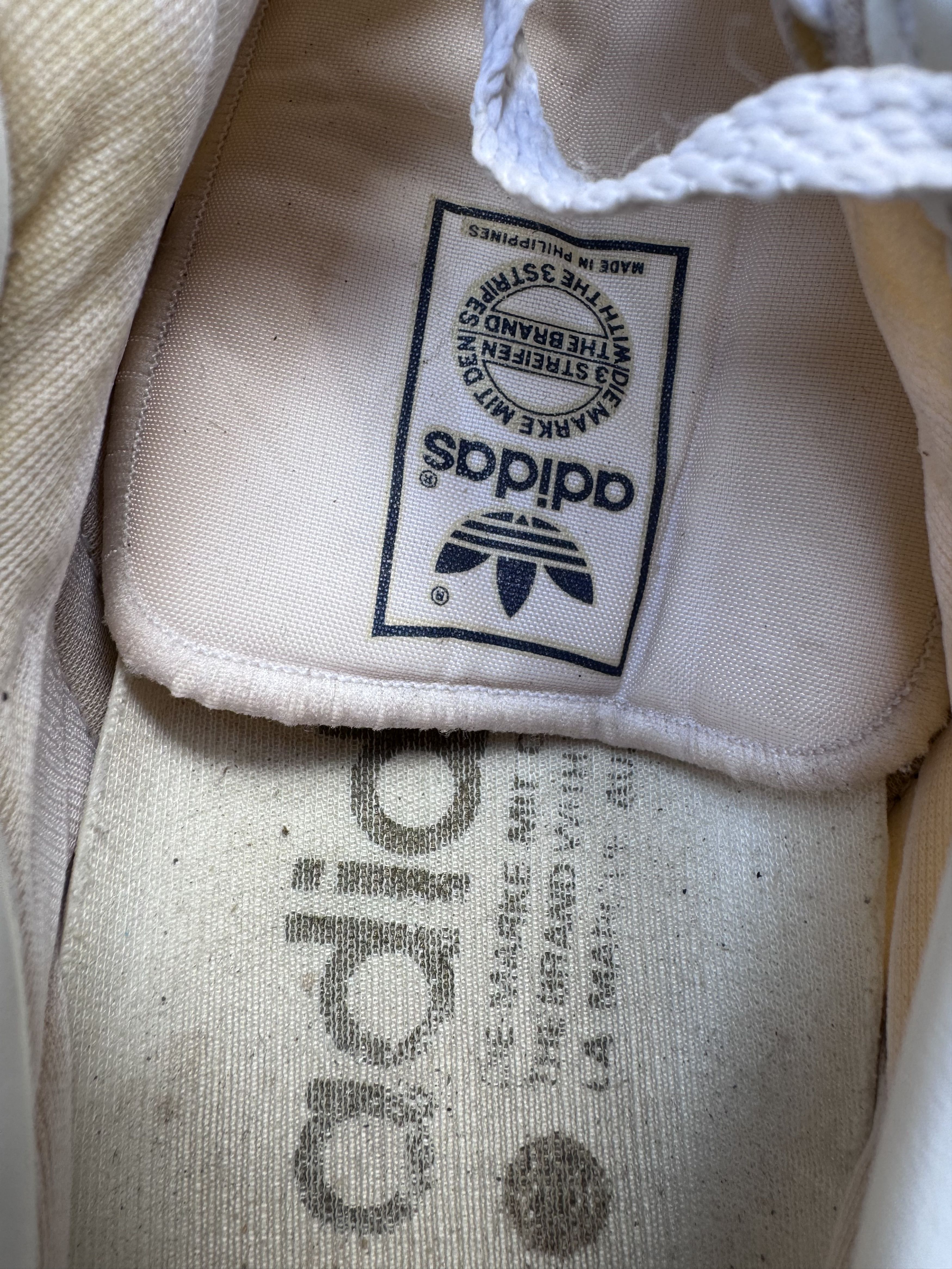 Adidas OG Vtg 70's Adidas Indoor Court Classic Running Trainers Size US 11.5 / EU 44-45 - 10 Thumbnail