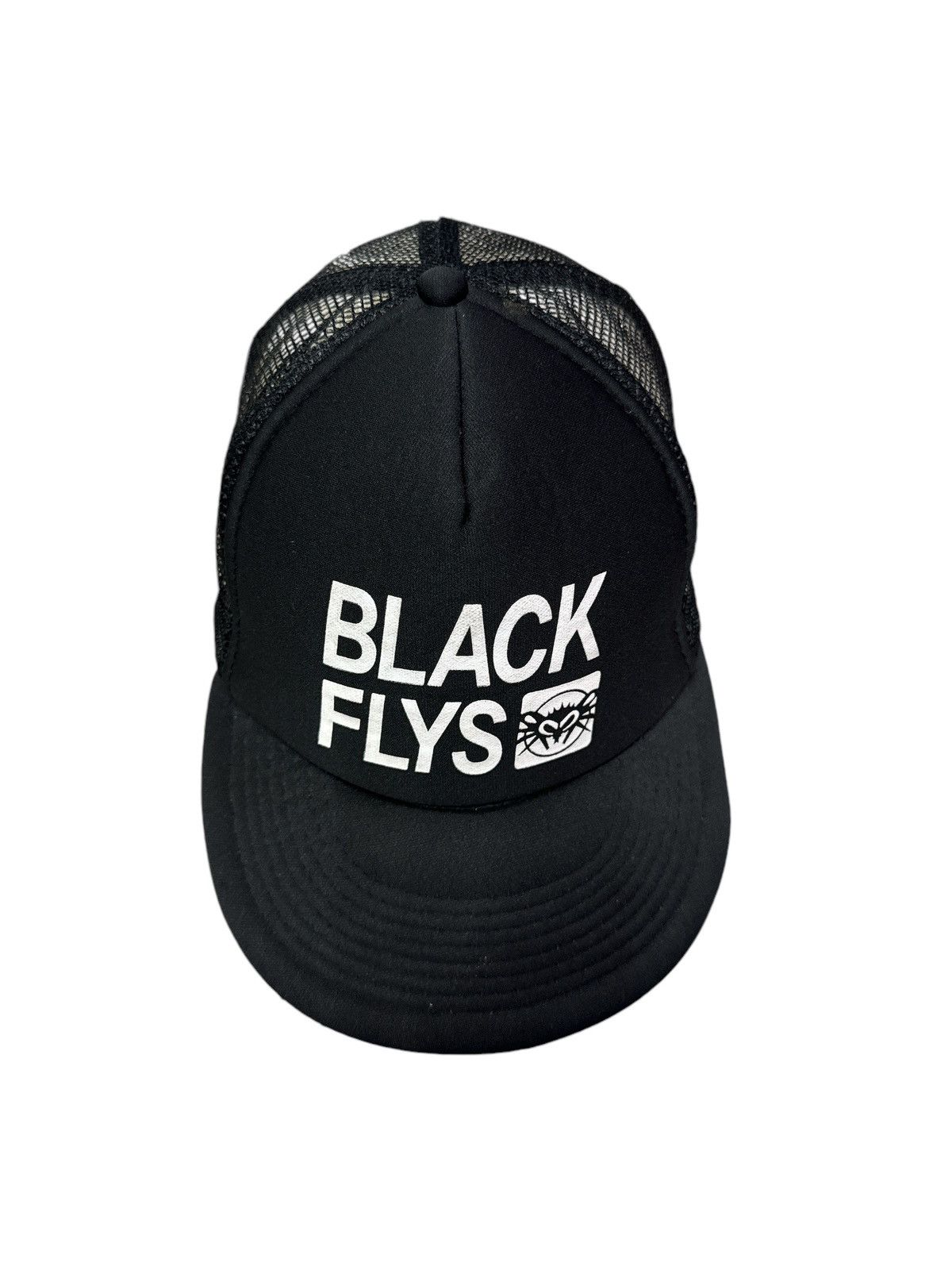 BLACK FLYS JAPAN STREETWEAR TRUCKER HAT CAP