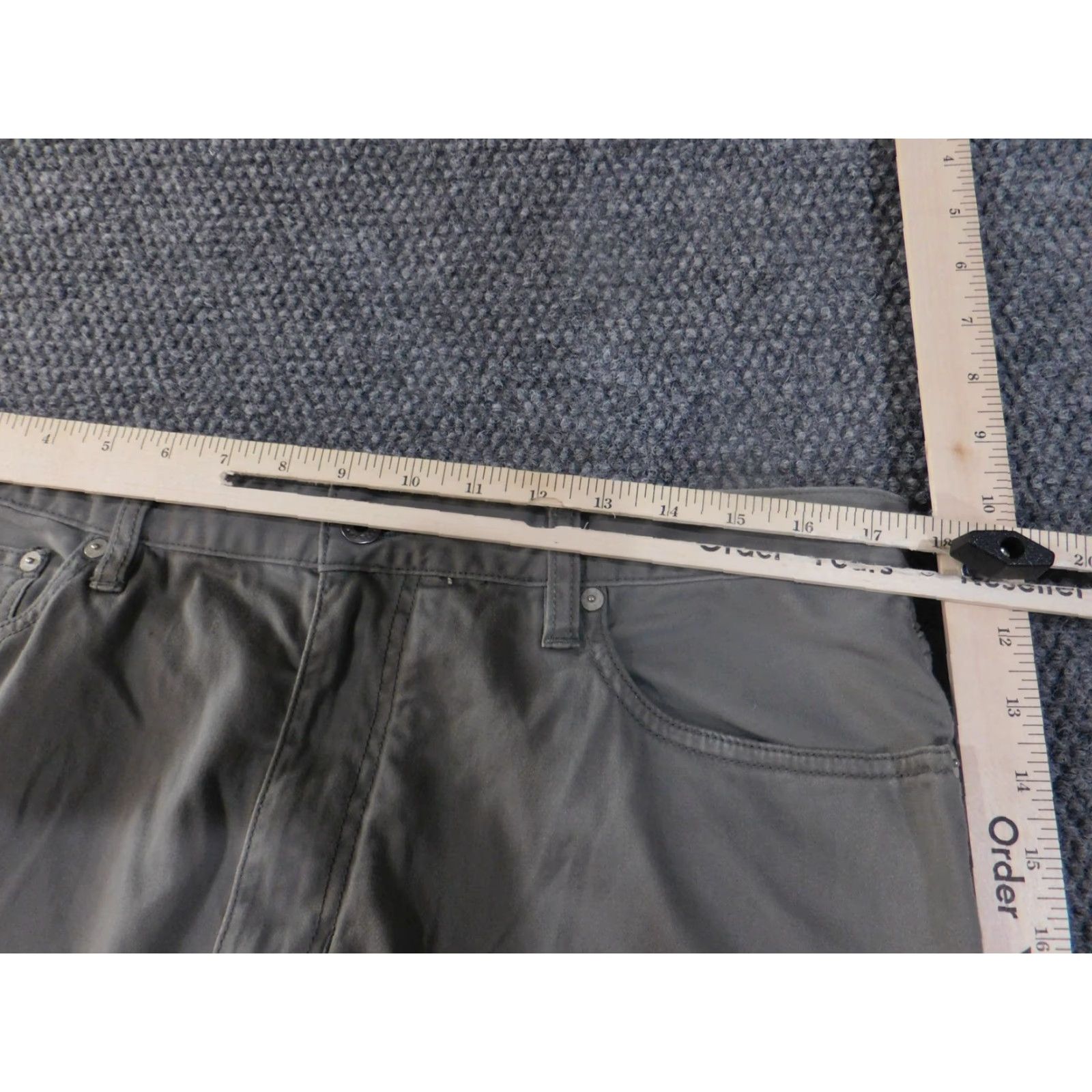 Polo Ralph Lauren Polo Ralph Lauren Pants Mens 34x34 Gray Stretch Straight Fit Chino Casual Classic Size US S / EU 44-46 / 1 - 5 Thumbnail