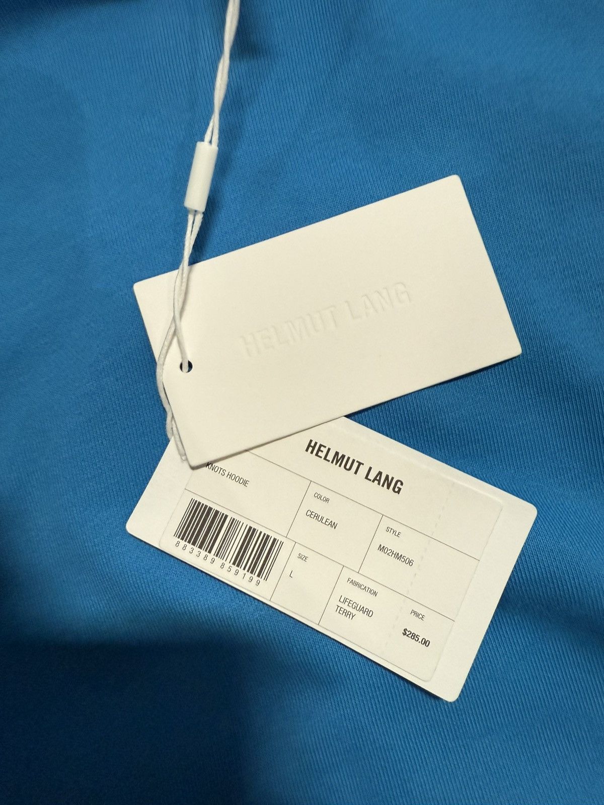 Helmut Lang Helmut Lang SS22 "visual aid" hoodie Size US L / EU 52-54 / 3 - 9 Thumbnail