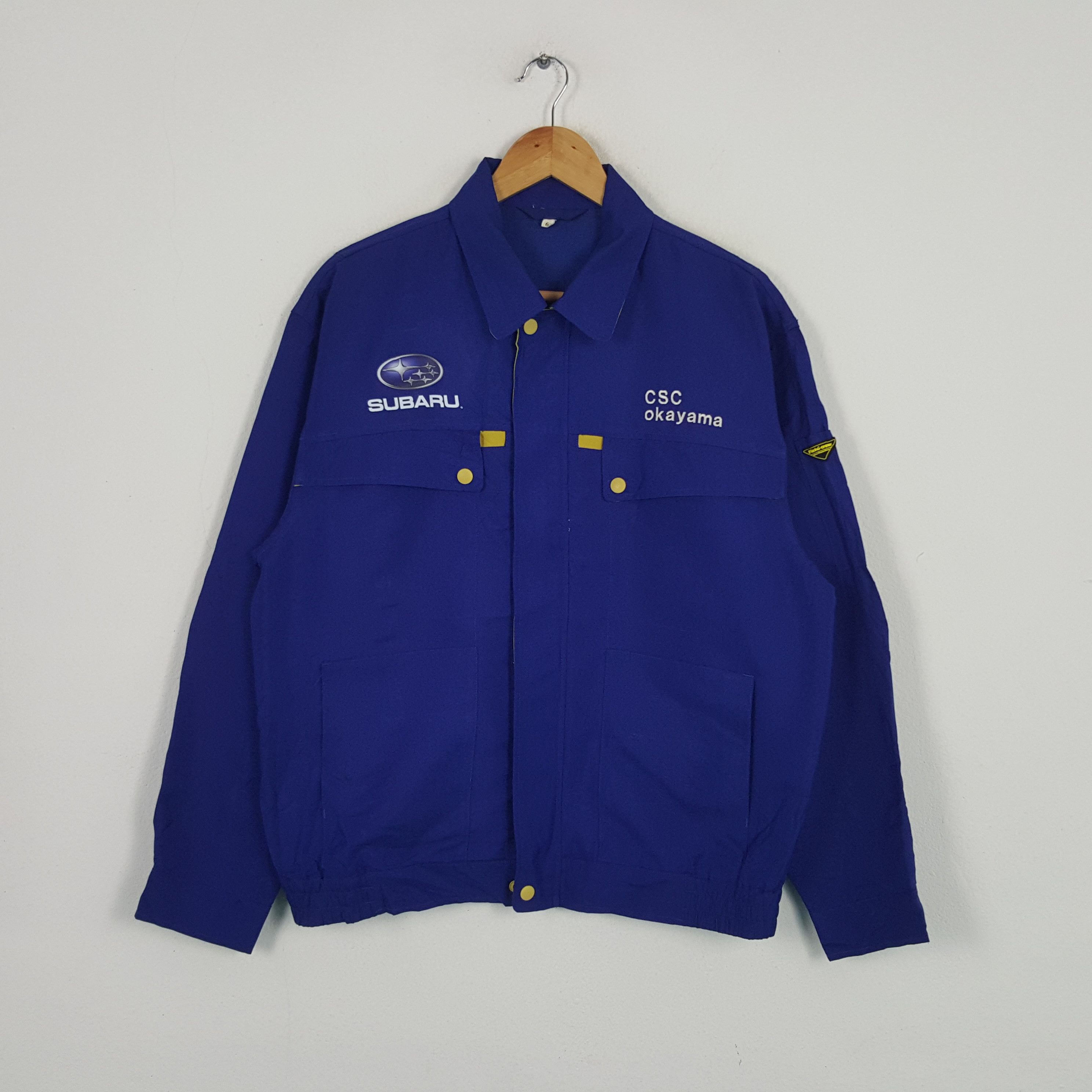 Vintage Vintage Subaru Japanese Motorsports Team Custom Art Jacket Size US M / EU 48-50 / 2 - 3 Thumbnail