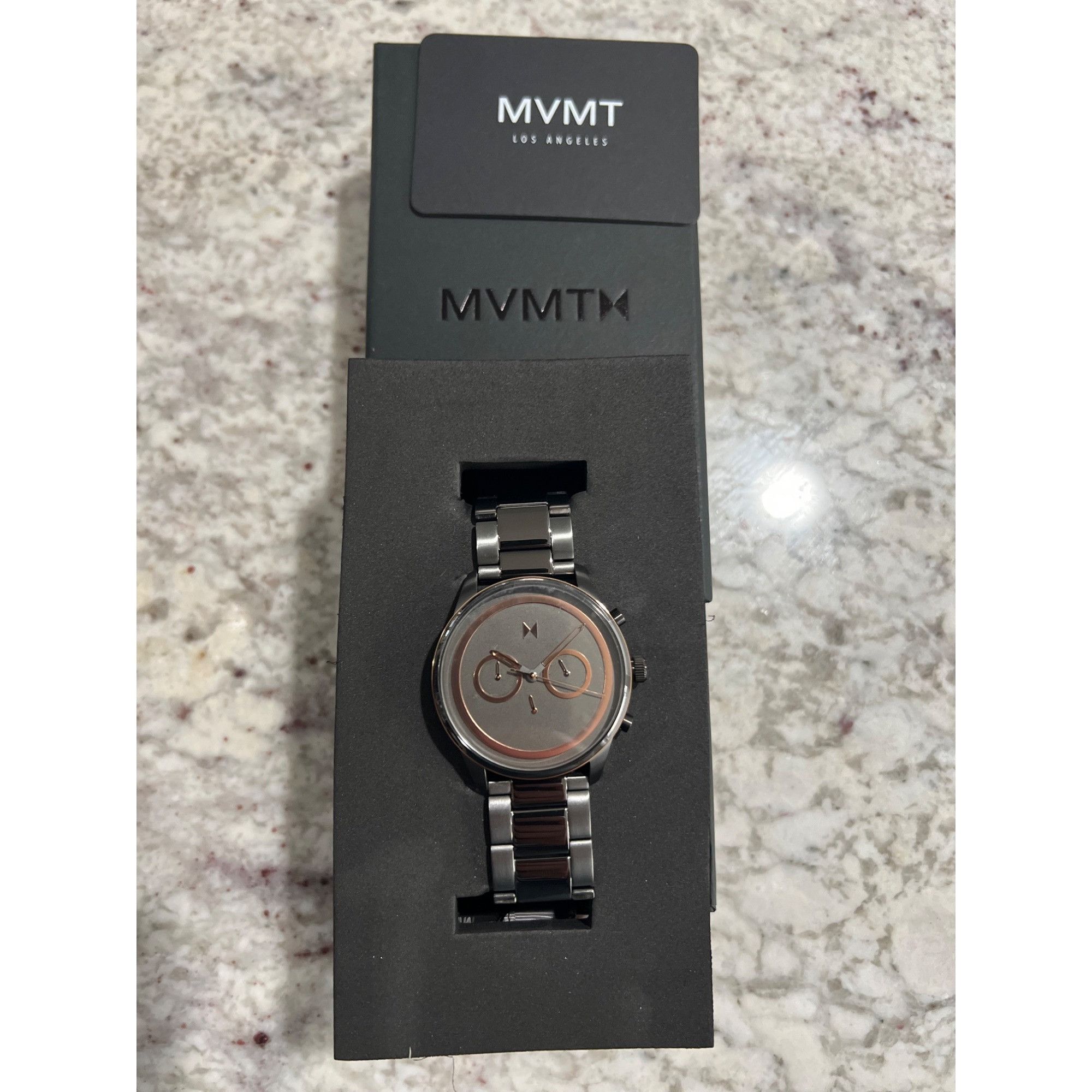 Mvmt MVMT Rose Gold Victor Gunmetal Men's Watch, 43mm - NWT Size ONE SIZE - 3 Thumbnail