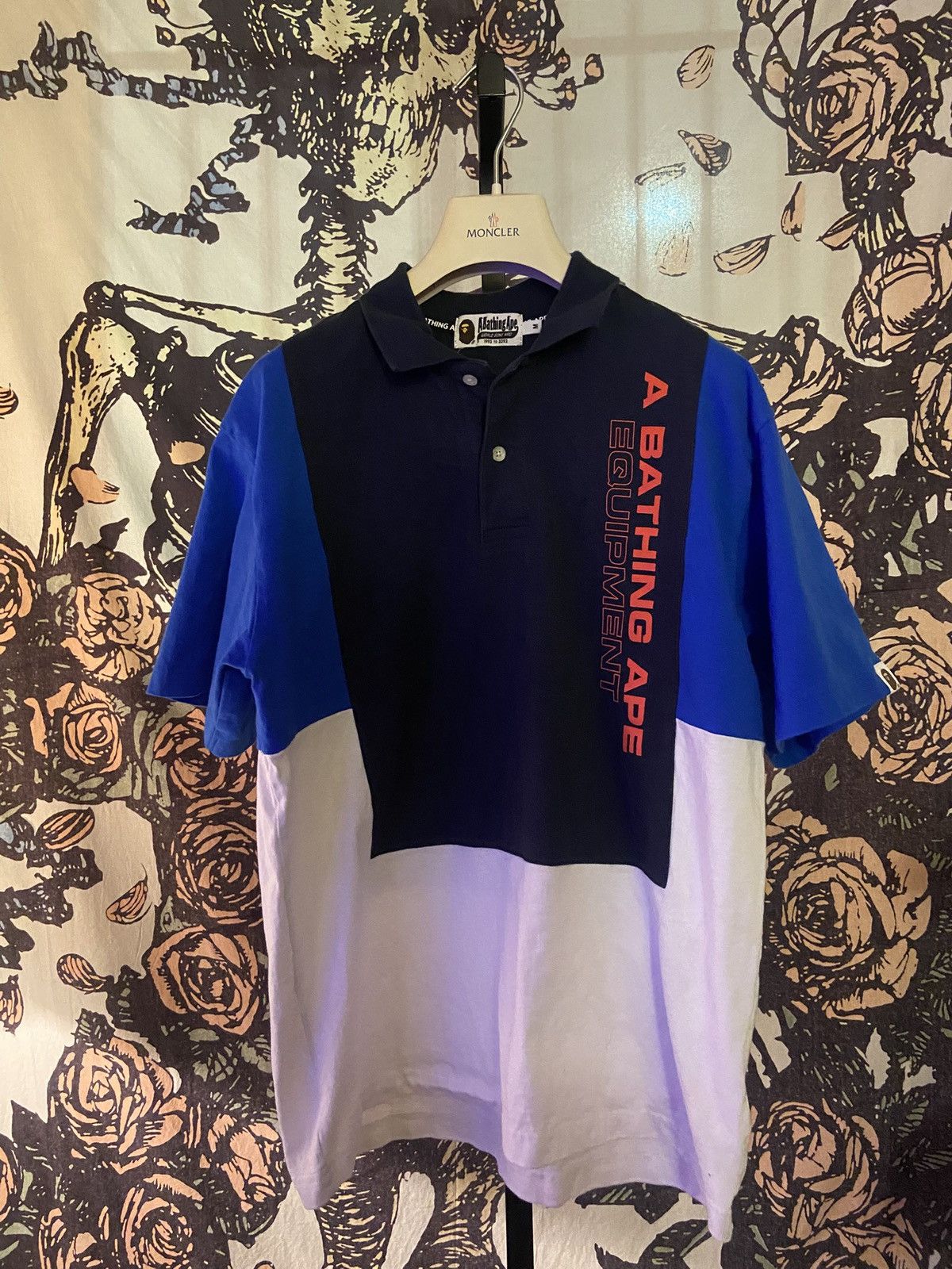 Bape Lacoste Live x Bathing Ape Polo | Grailed