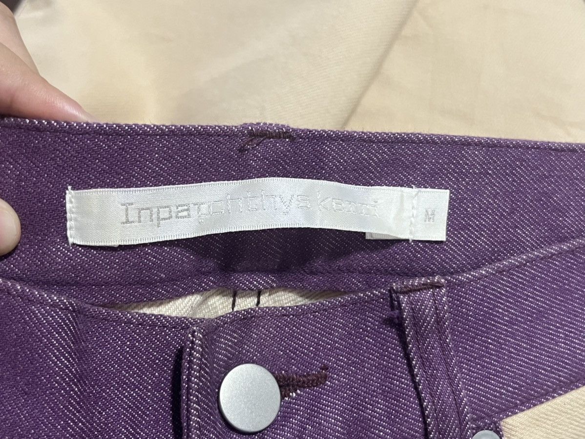 Japanese Brand Rare Inpaichthys Kerri two-tone jeans Size US 31 - 6 Thumbnail