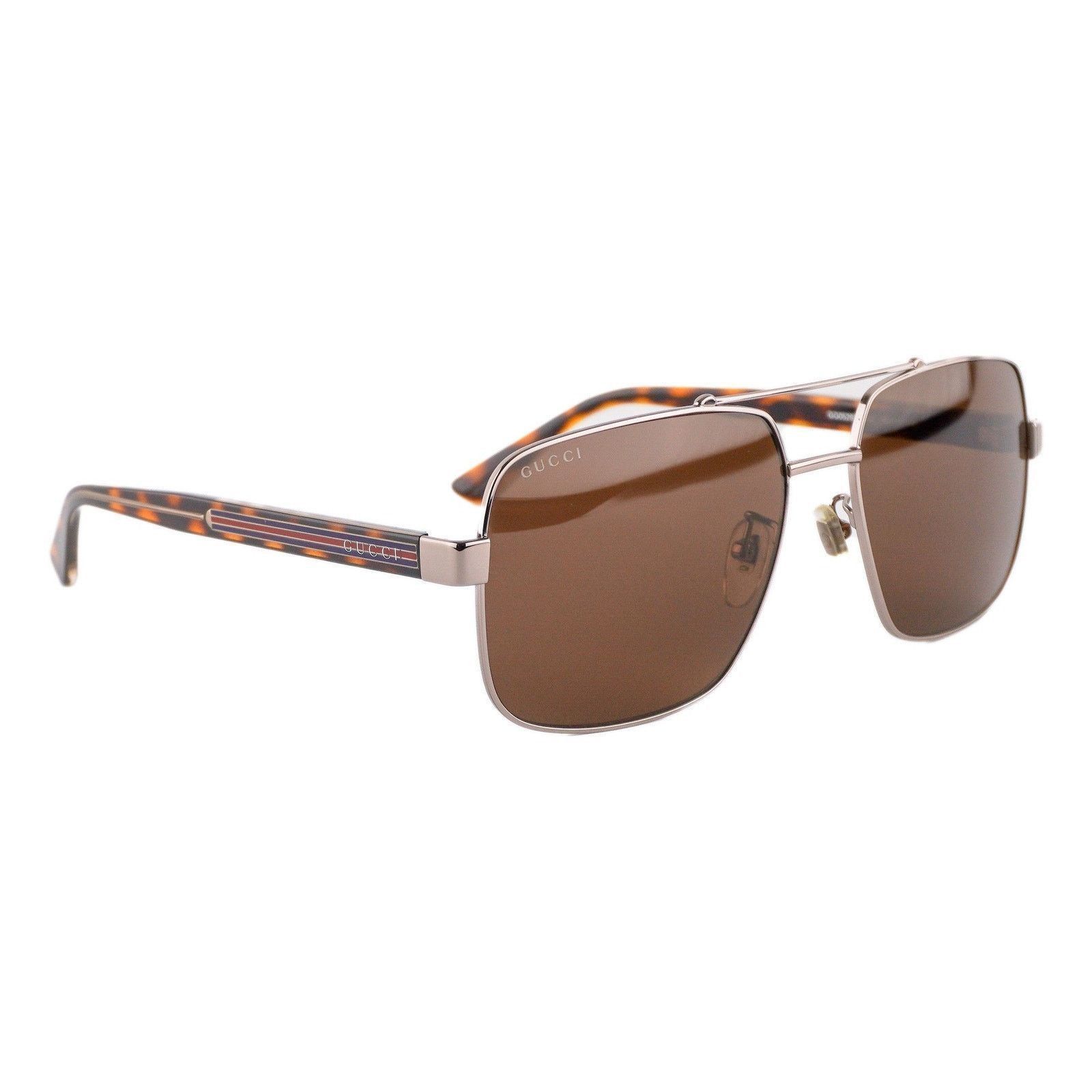 Gucci × Streetwear × Vintage GUCCI Aviator Logo Sunglasses 