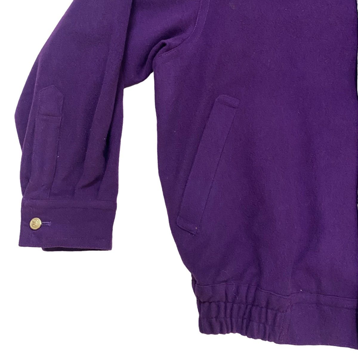 Celine Vintage Celine Paris Wool Button Luxury Jacket 1980s Size US M / EU 48-50 / 2 - 8 Thumbnail