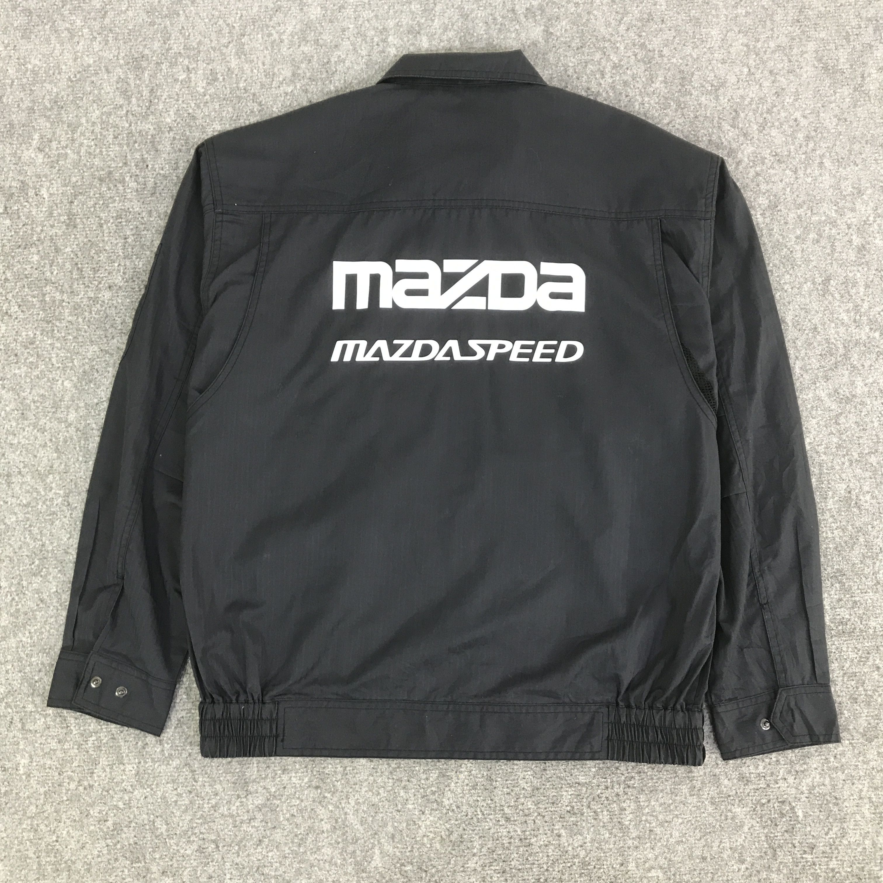 Japanese Brand MAZDA RACING MOTORSPORT CUSTOM JACKET K124B16 Size US L / EU 52-54 / 3 - 1 Thumbnail