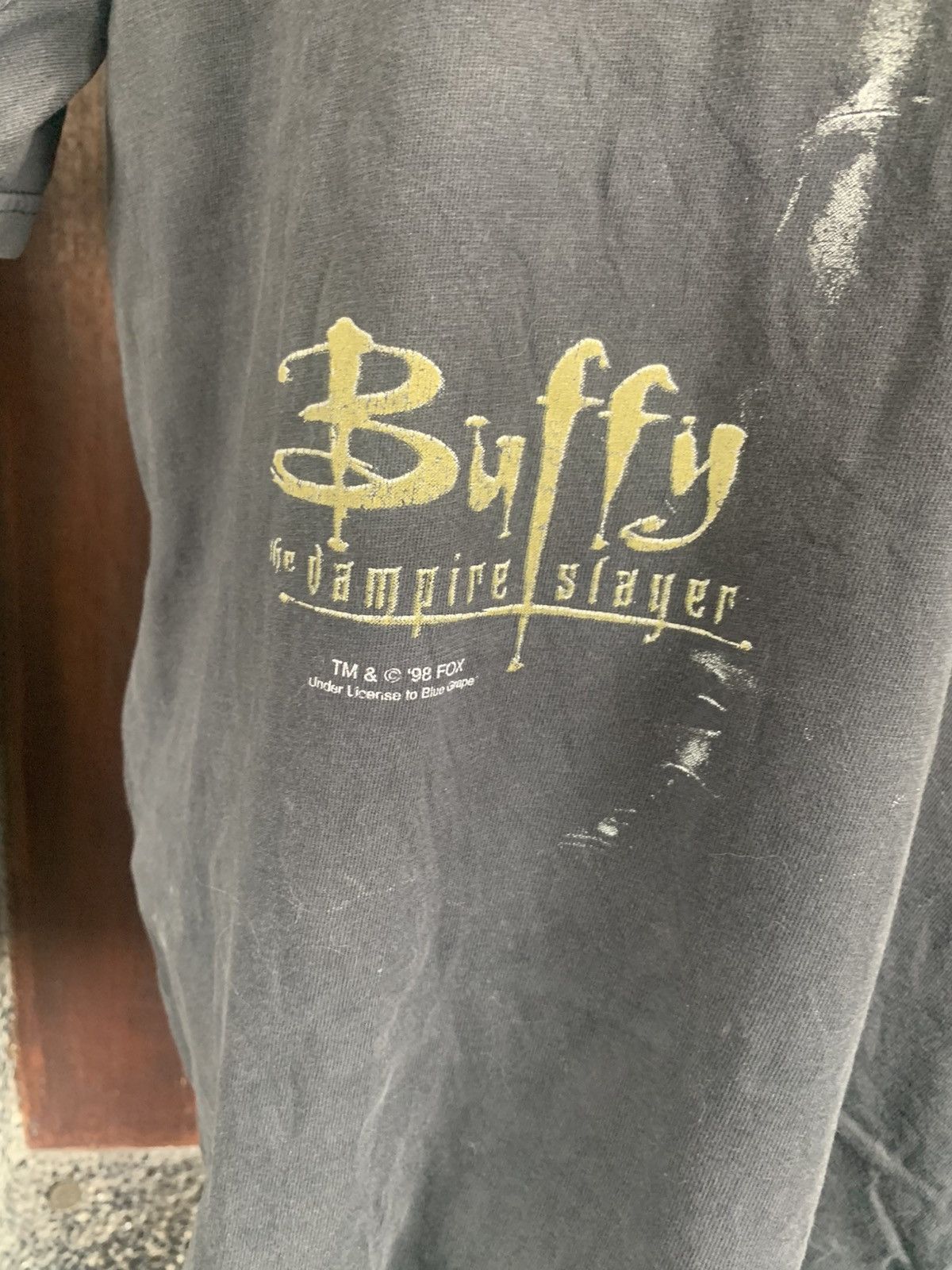 Vintage Vintage 90s Buffy The Vampire Slayer Supernatural T shirt Size US XL / EU 56 / 4 - 3 Thumbnail