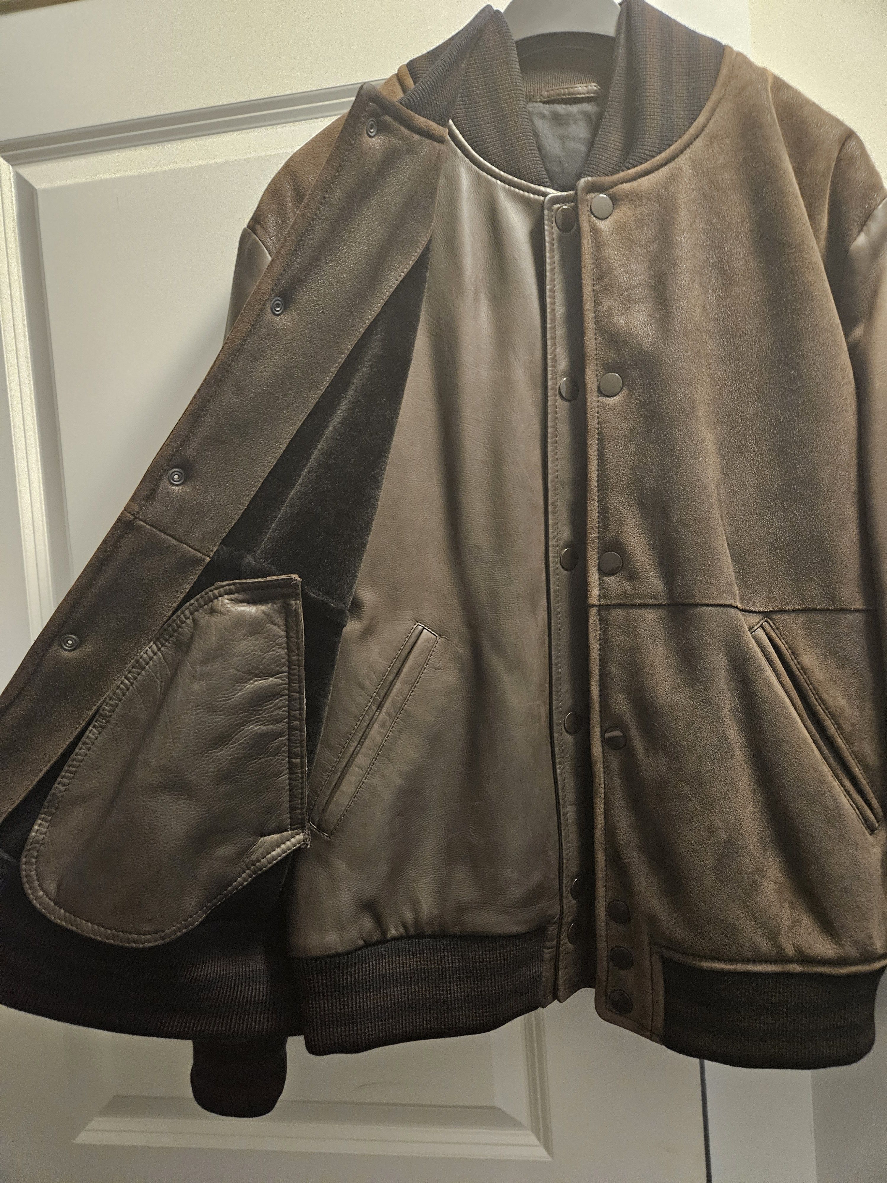 Givenchy Riccardo Tisci Lambskin Leather Bomber Vest Double Jacket Size US L / EU 52-54 / 3 - 7 Thumbnail