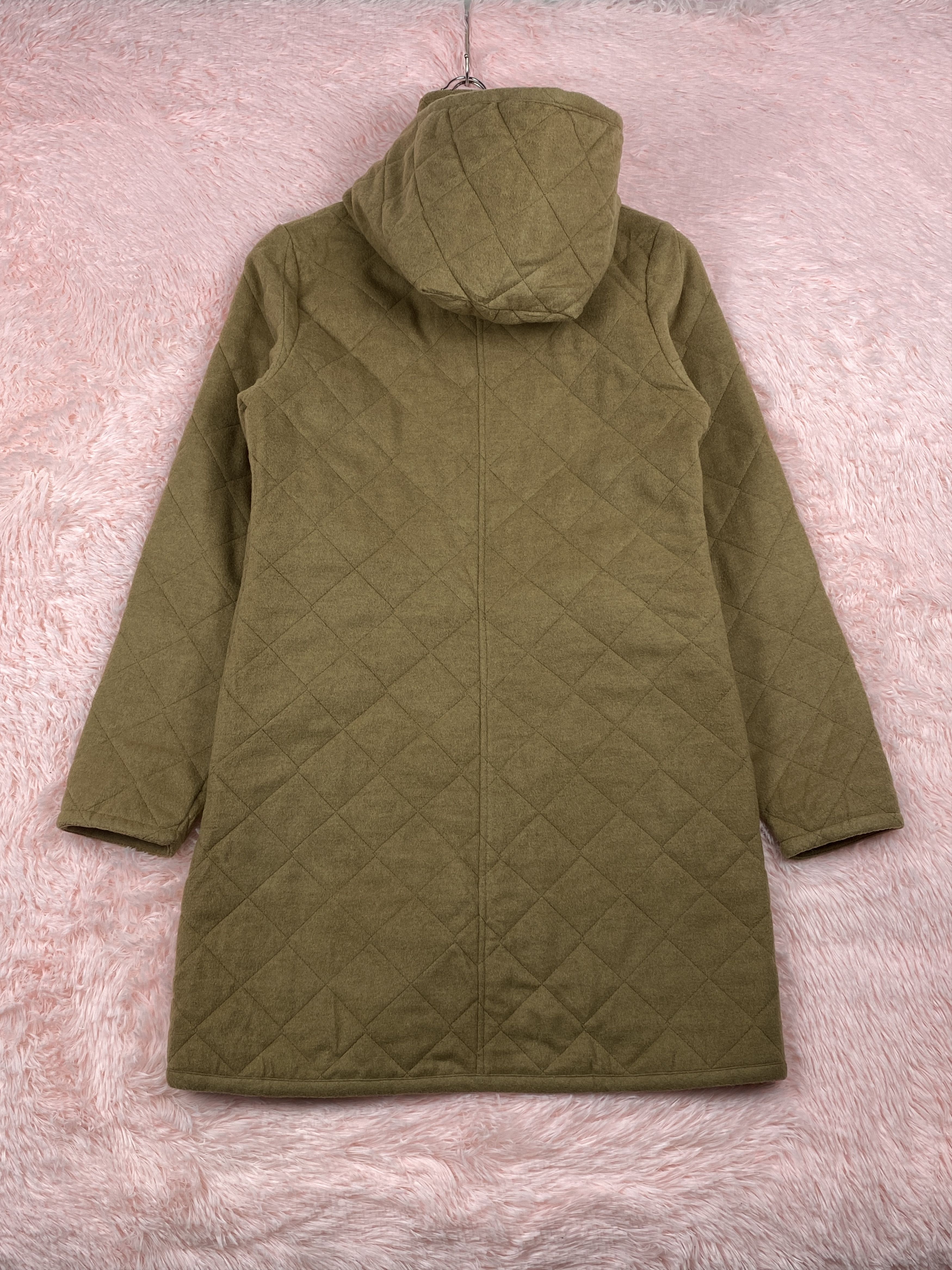 Lavenham Vintage Lavenham Hoodie Quilted Jacket Camel Hair J1706 Size US S / EU 44-46 / 1 - 5 Thumbnail