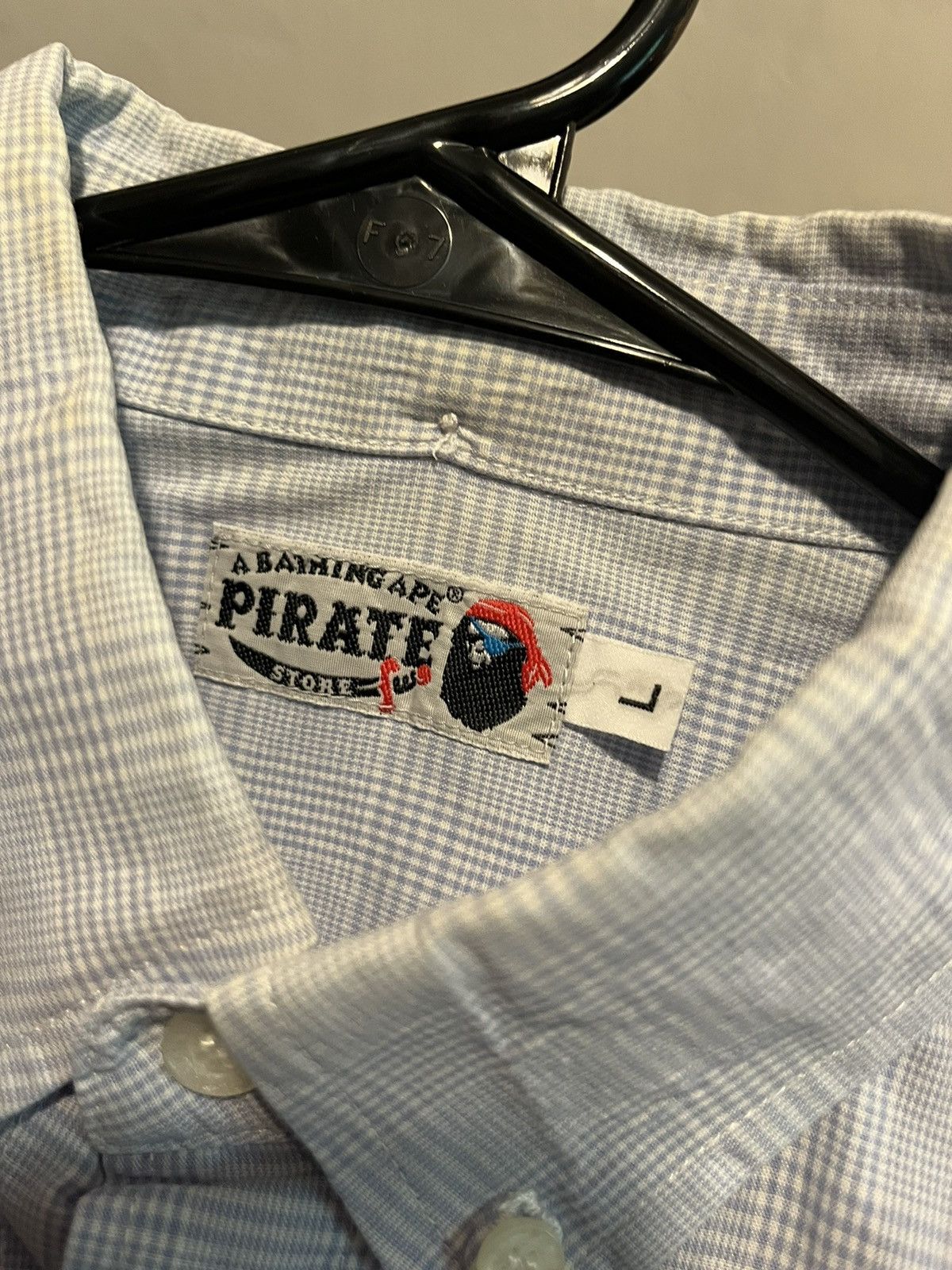 Bape Bape Pirate Store Button Up S/S Shirt Size US L / EU 52-54 / 3 - 3 Thumbnail
