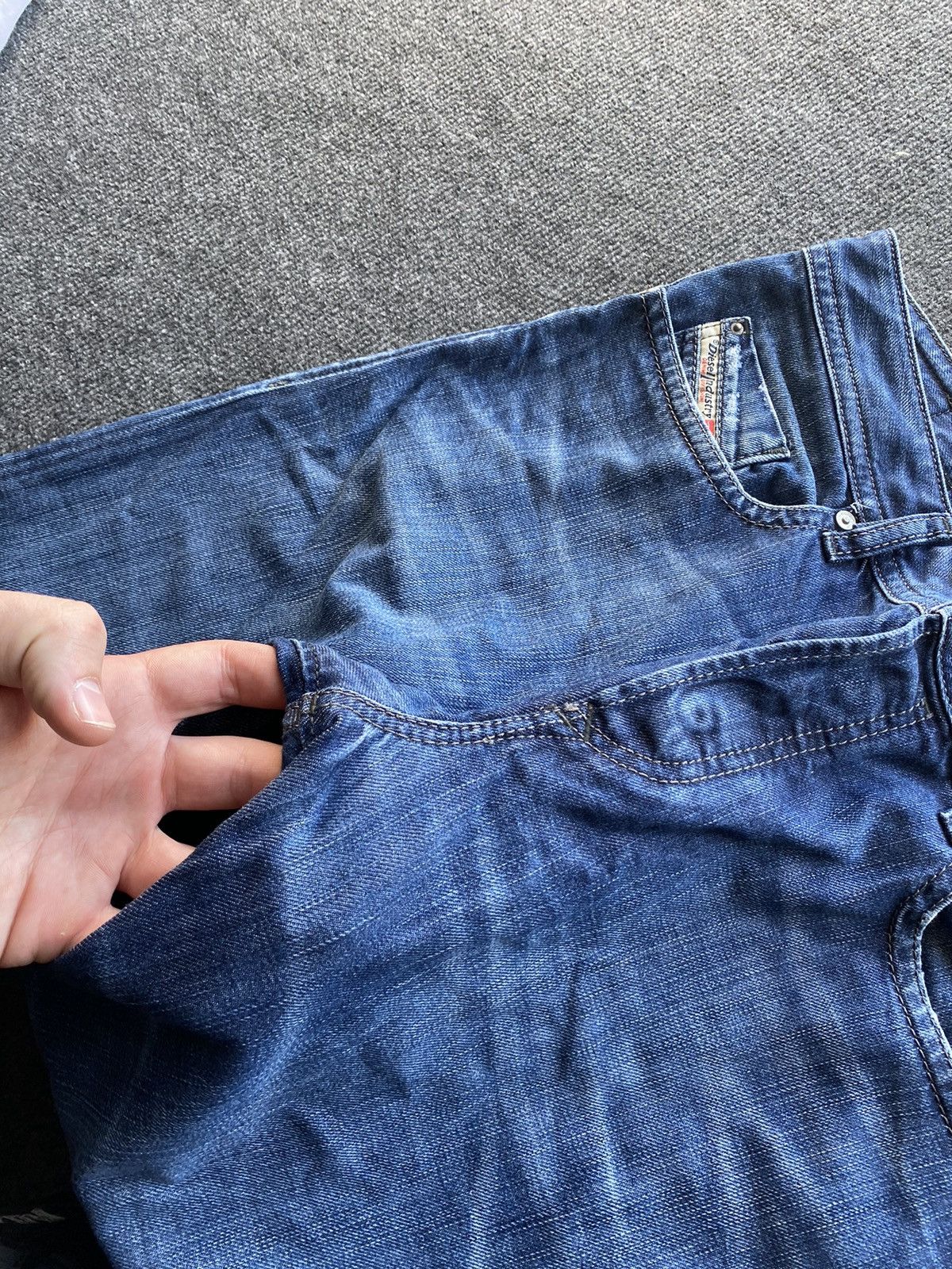 Diesel 🔥Opium Punk Diesel Blue Buster regular slim tapered 34 mens Size US 34 / EU 50 - 16 Thumbnail