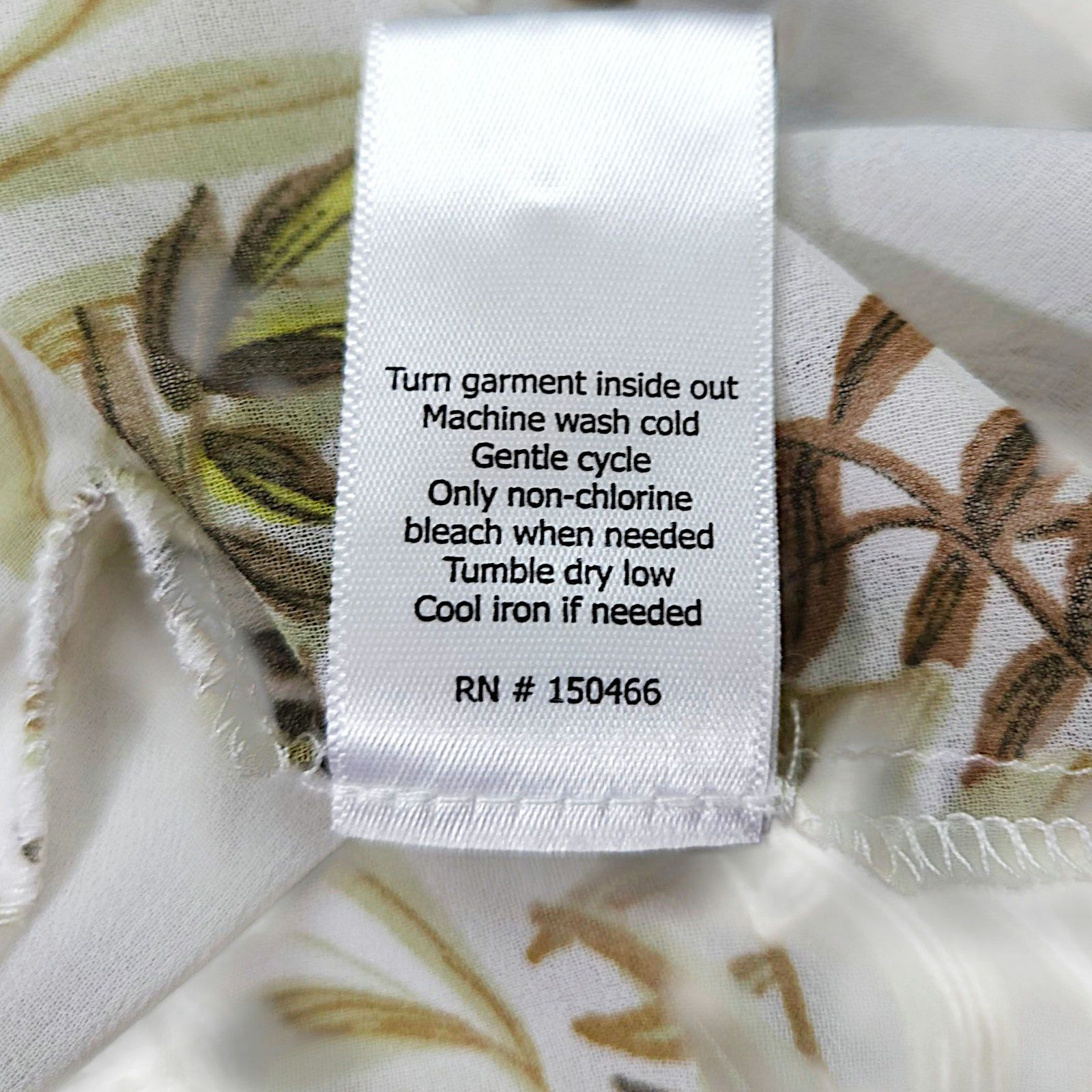 South2 West8 41 Hawthorn Petite Floral Midi Dress Button Ivory Resort 5P Size M / US 6-8 / IT 42-44 - 8 Thumbnail