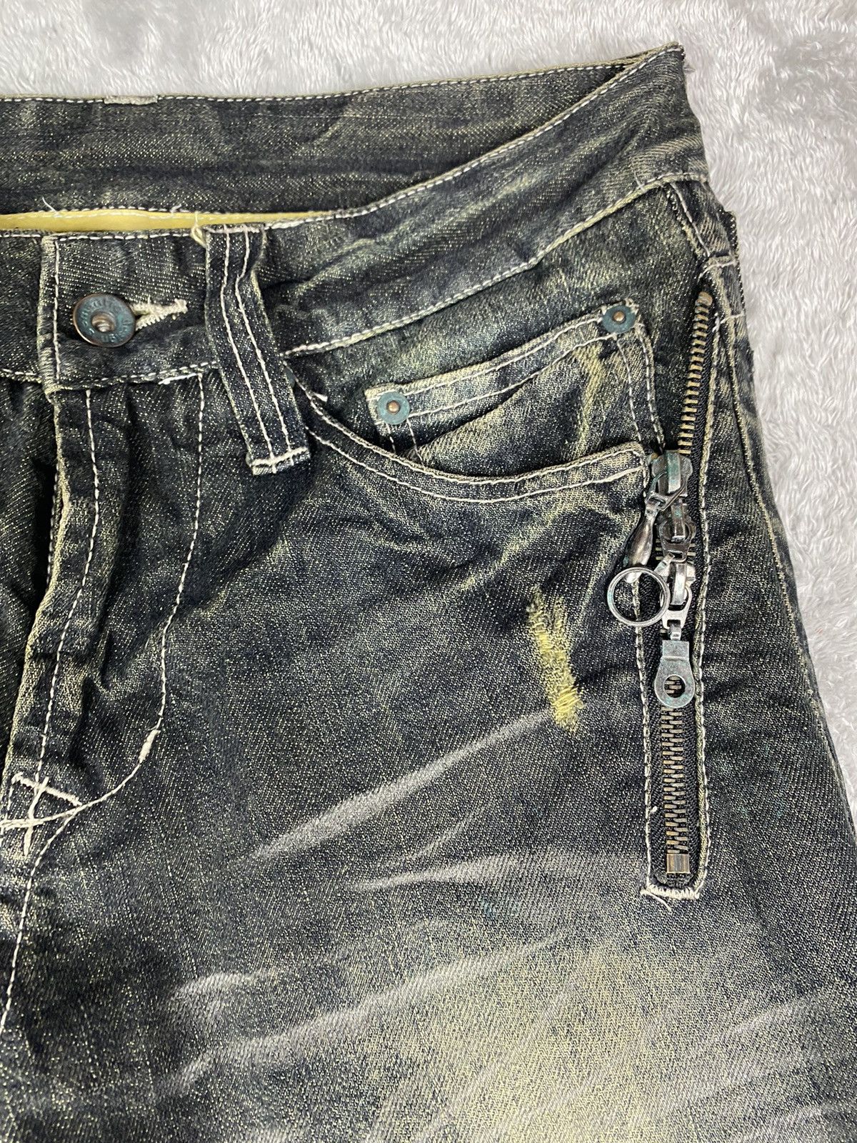 semanticdesign Semantics Design Flare Zipper Jeans. S0320 Size US 29 - 4 Thumbnail