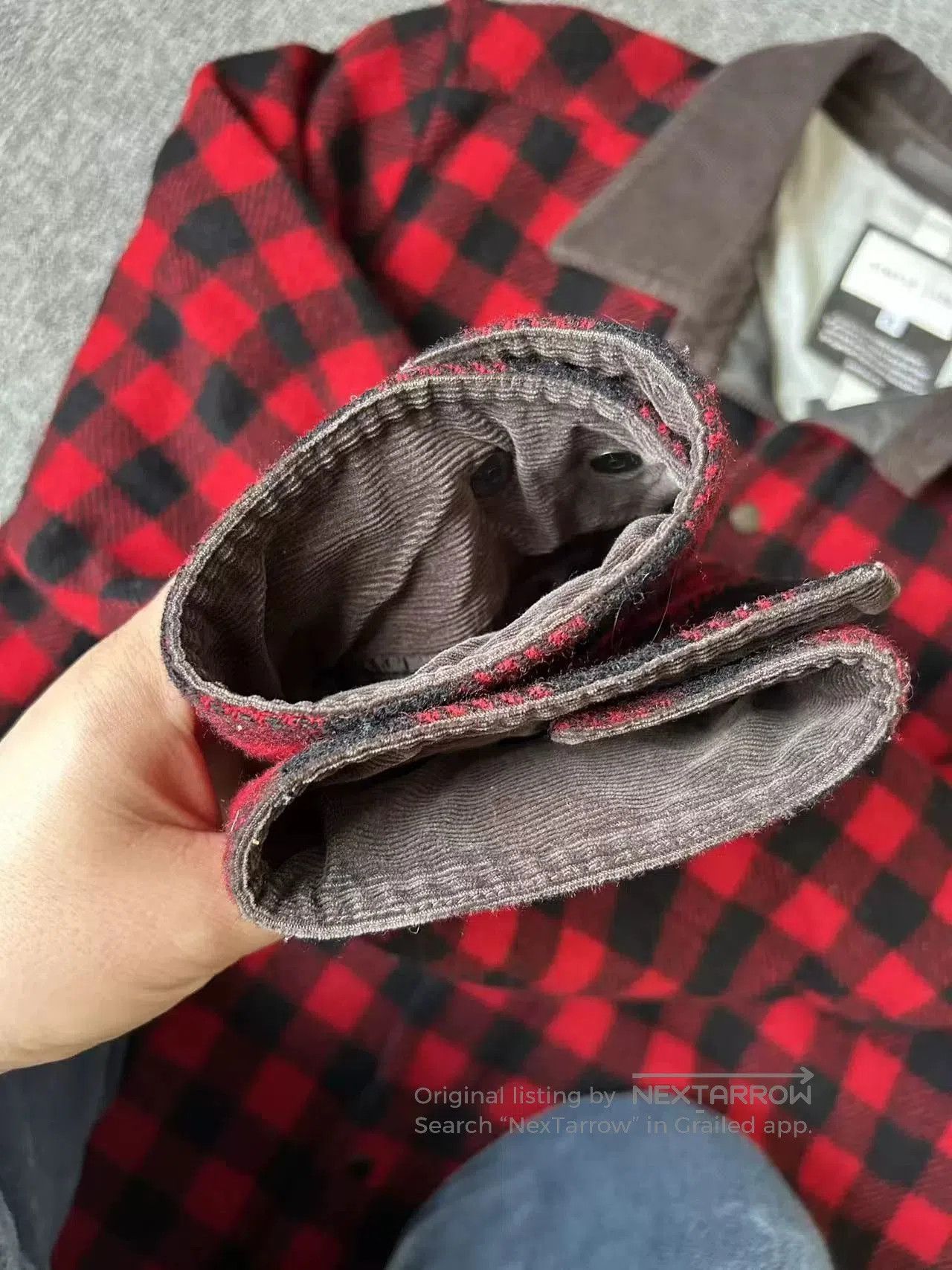 Woolrich Woolen Mills woolrich red plaid flannel shirt jacket. Size US XXL / EU 58 / 5 - 4 Thumbnail