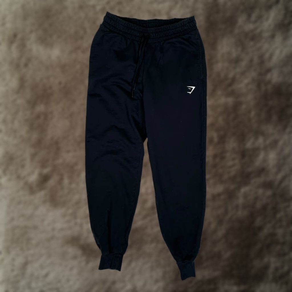 Gymshark Gymshark Pants Black Size Small Tapered Cuff Mens Size US 29 - 1 Thumbnail