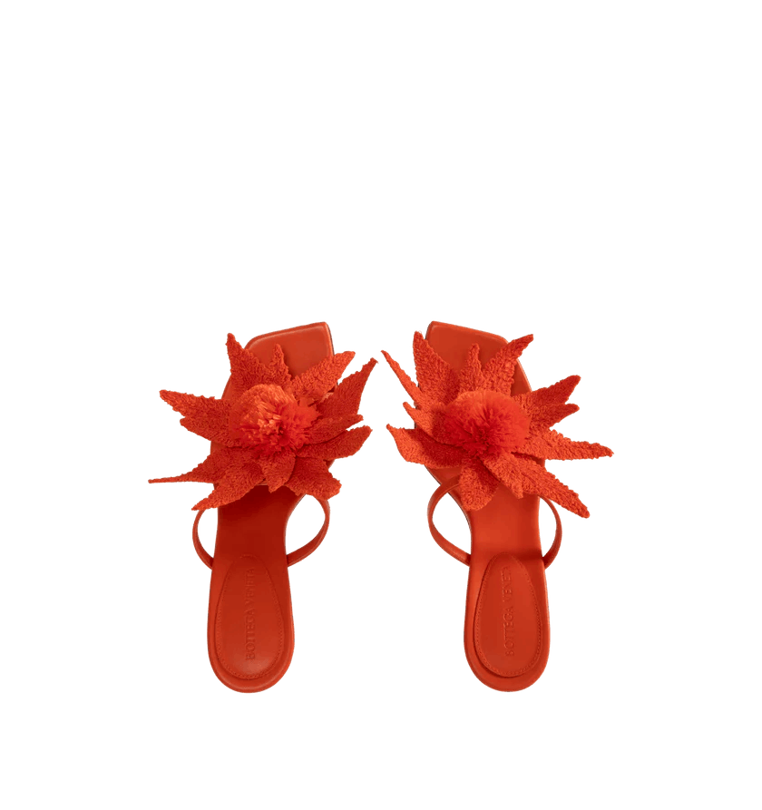 Bottega Veneta o1h1sh10526 Adam Sandal in Orange Size US 9 / IT 39 - 3 Thumbnail