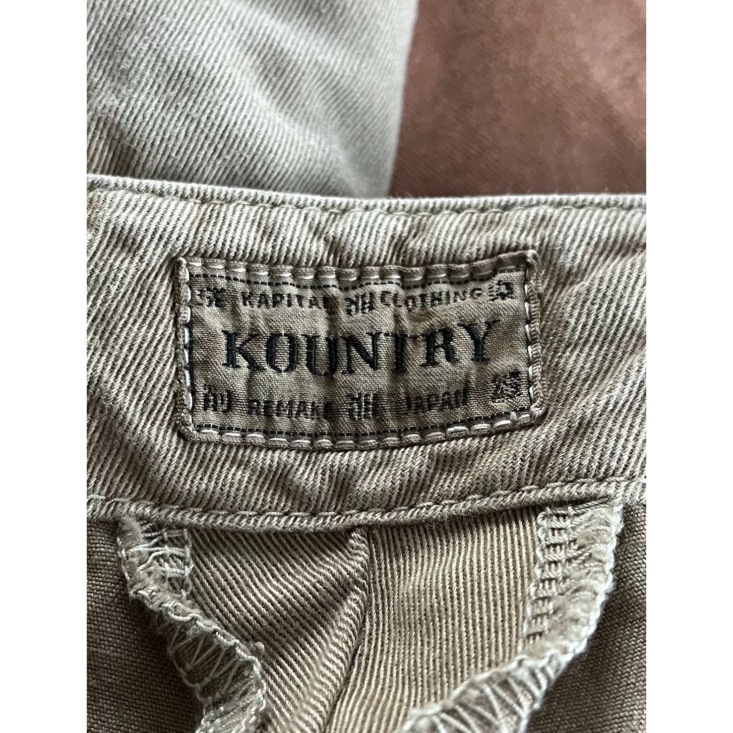 Kapital Katsuragi High Waist Nime Pants (Gypsy Patch Remake)