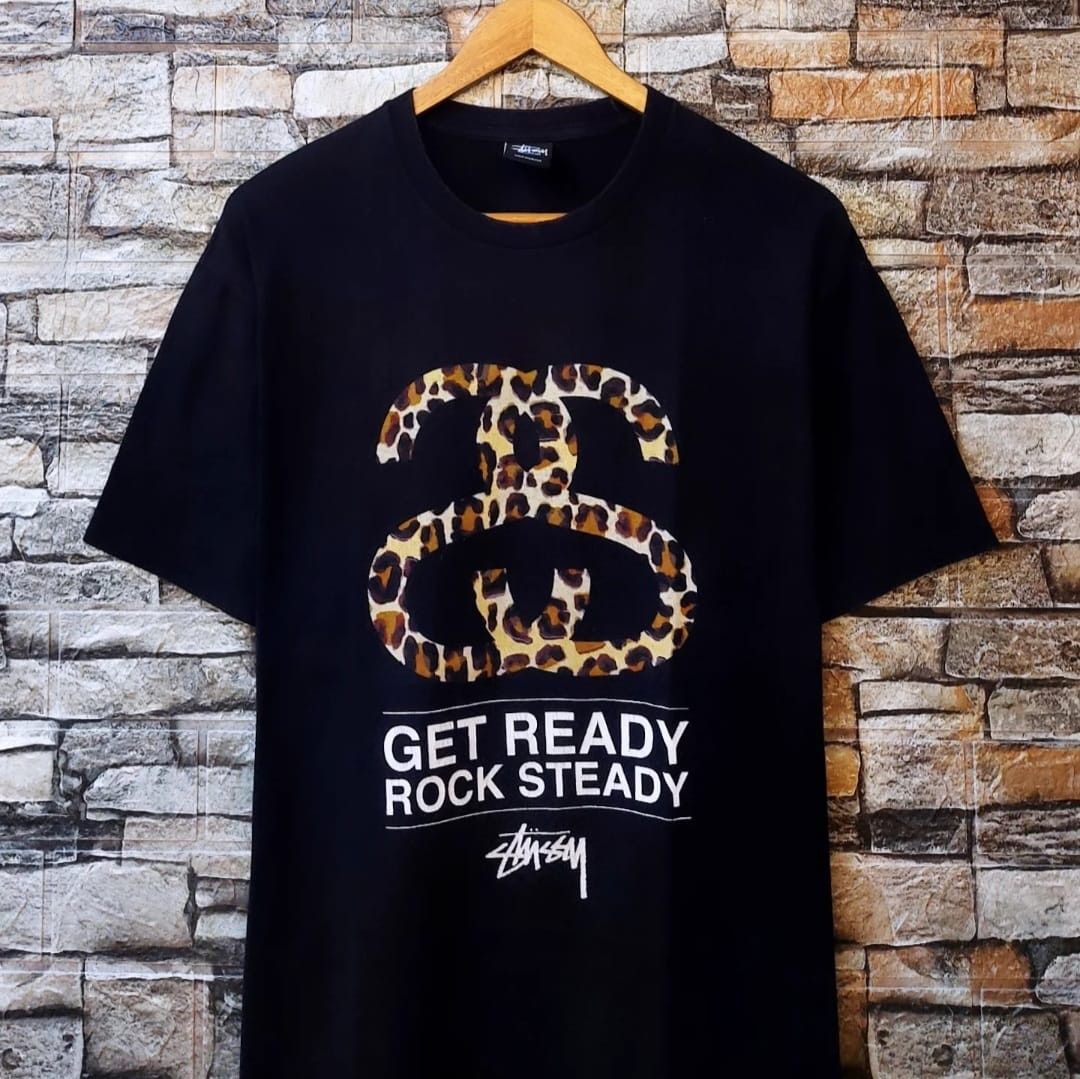 Stussy STUSSY SS Leopard Tshirt Size US M / EU 48-50 / 2 - 2 Thumbnail