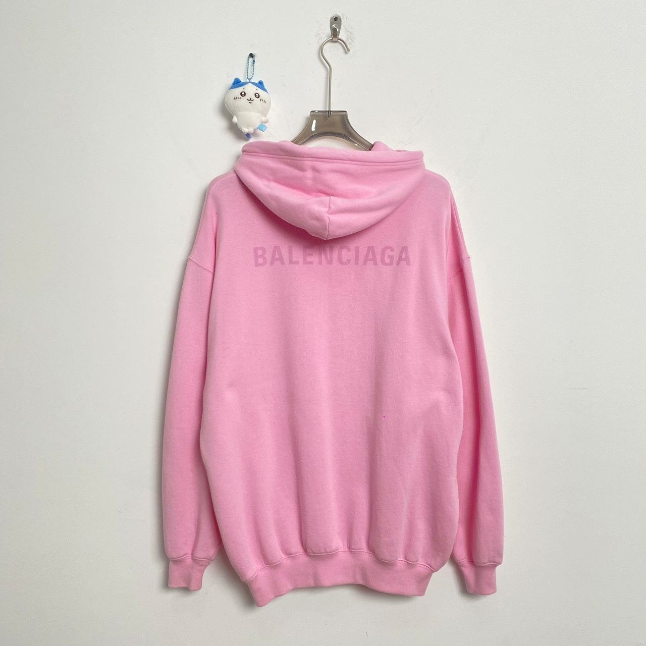 Balenciaga Balenciaga Pink front and back logo hoodie 2501-Nextarrow Size US XS / EU 42 / 0 - 3 Thumbnail
