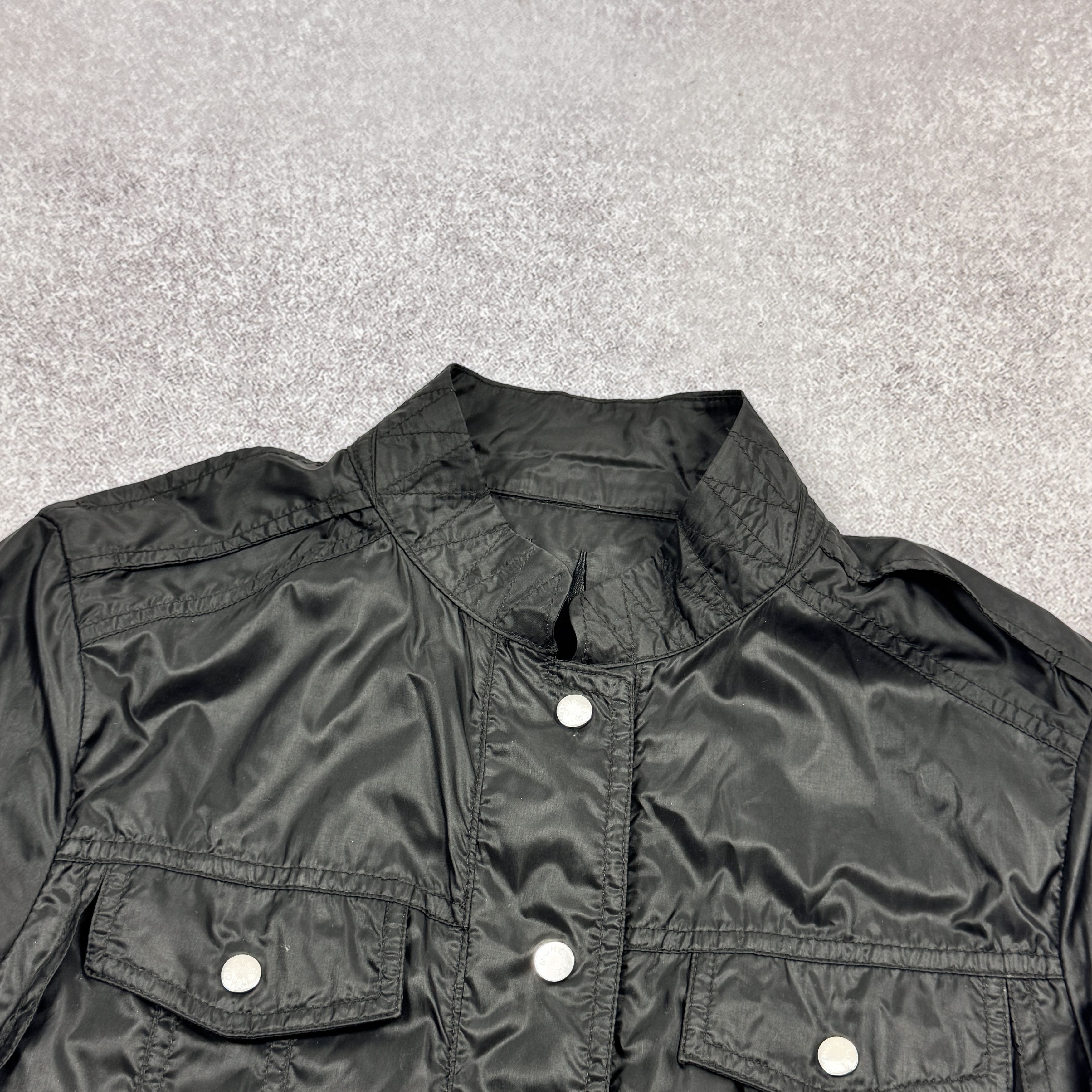 Moncler Women`s Moncler Z5E0084 Black Light Nylon Jacket Size 1 / S Size S / US 4 / IT 40 - 8 Thumbnail