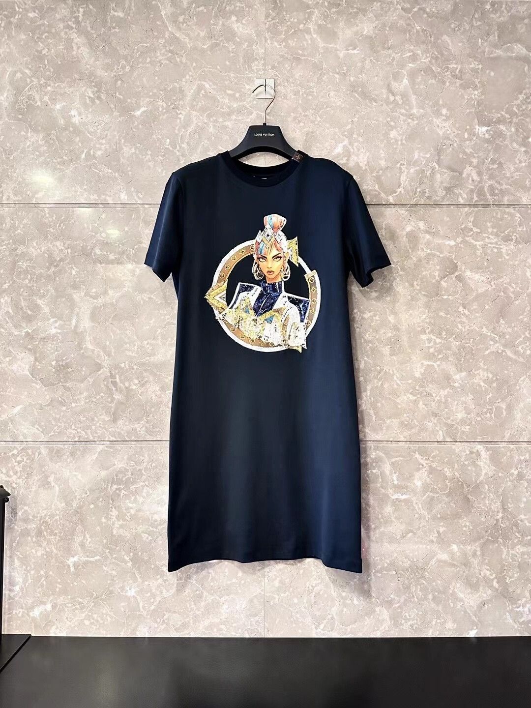 Louis Vuitton Louis Vuitton x LOL T-shirt Dress Size S / US 4 / IT 40 - 1 Thumbnail