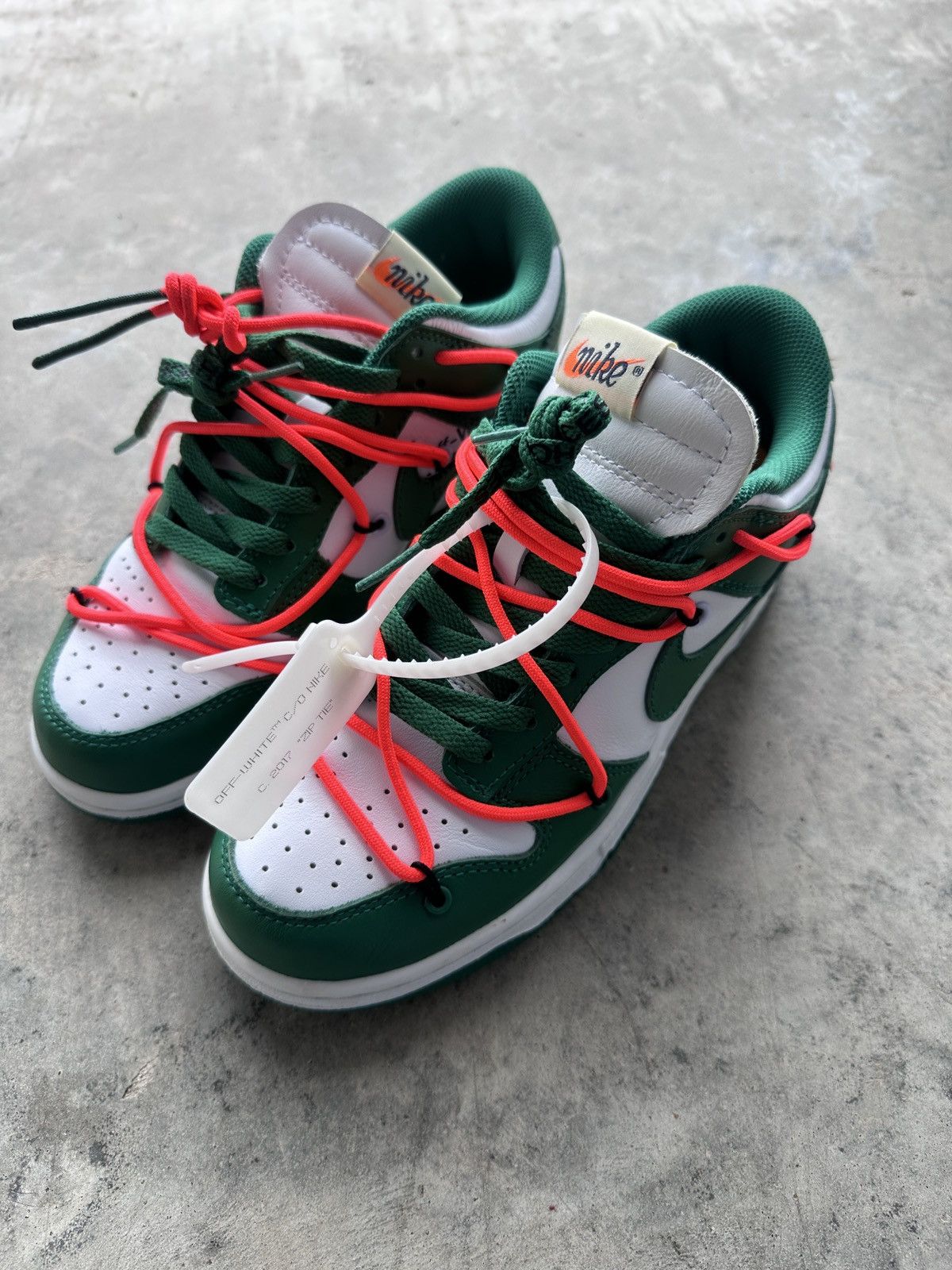 Nike × Off-White × Virgil Abloh Off White Nike Dunk Size US 8 / IT 38 - 2 Thumbnail